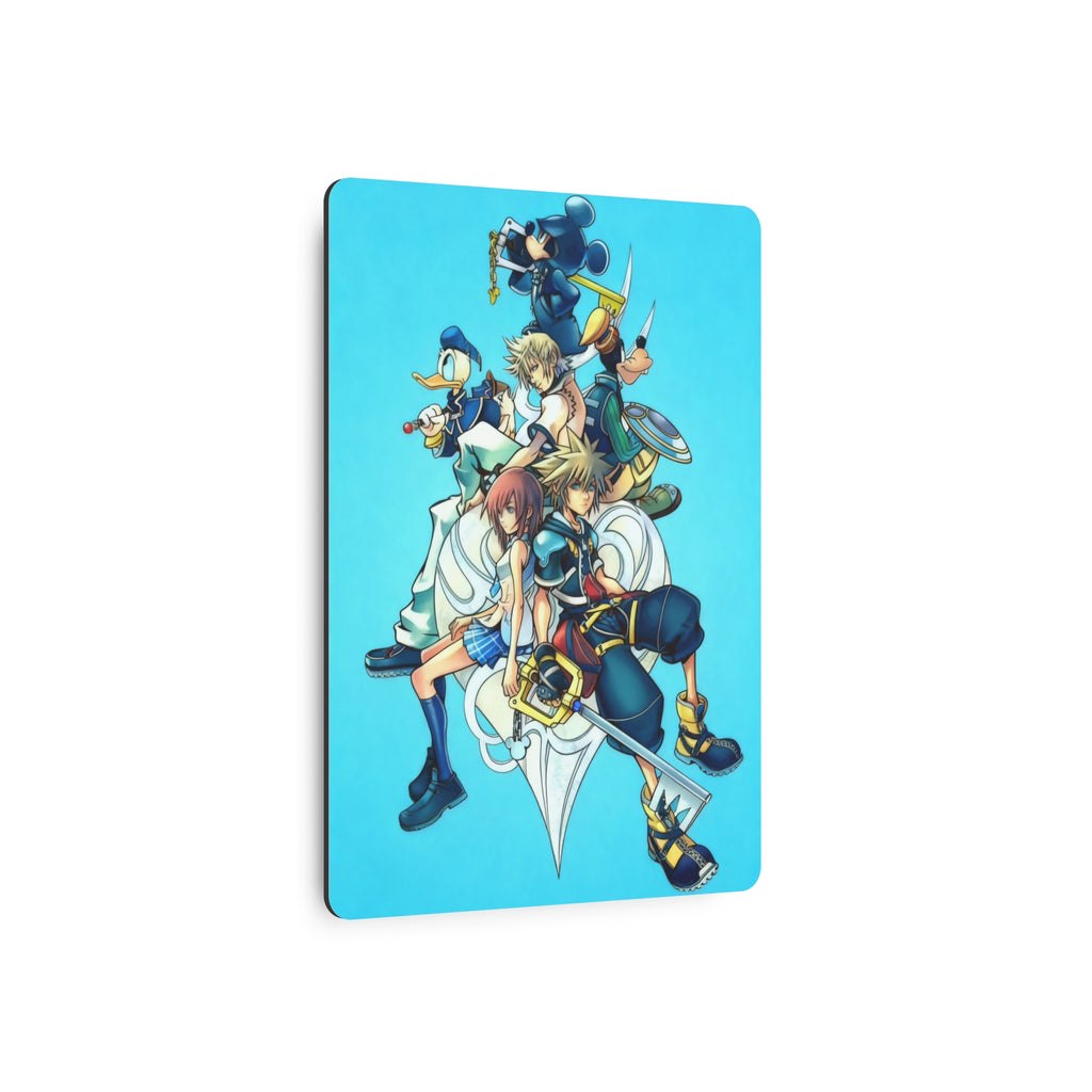 Anime Adventure Characters Metal Art Sign | Decorative Wall Plaque