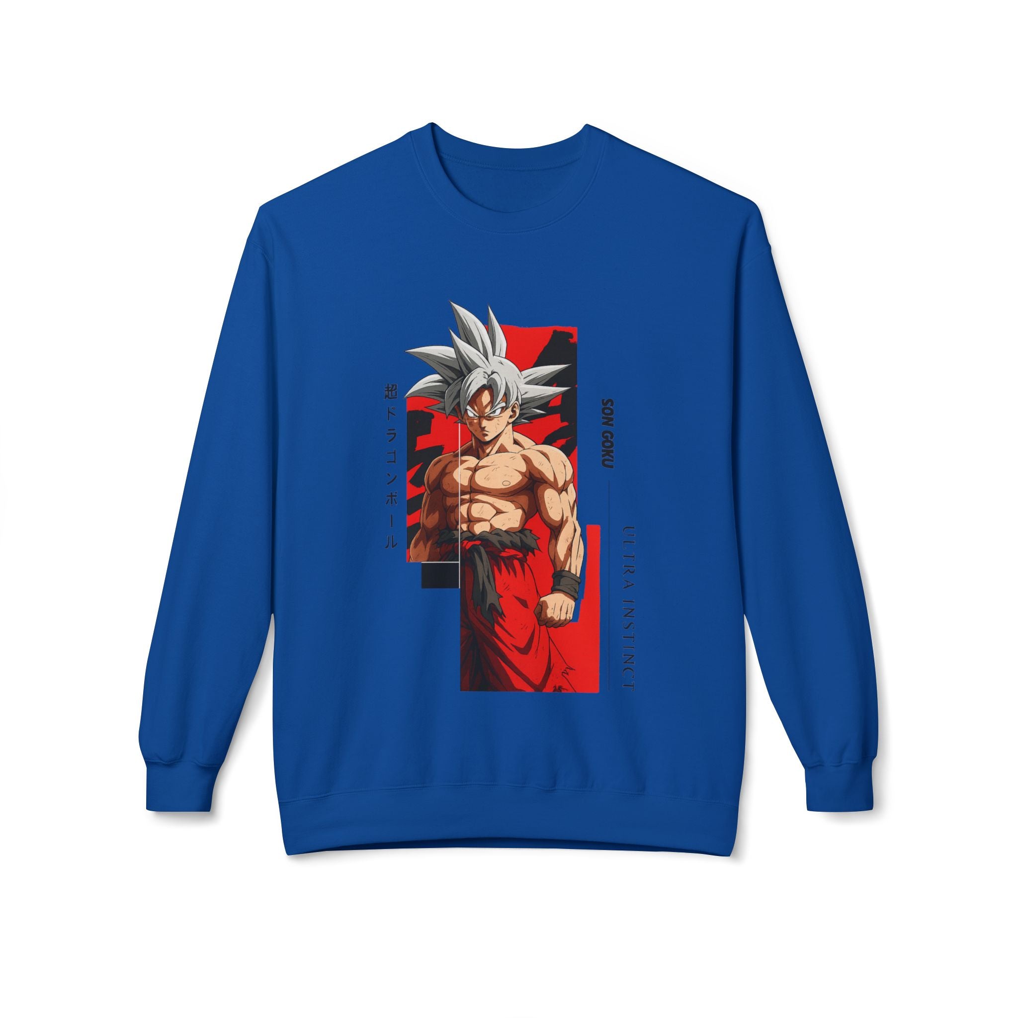 Ultra Instinct Anime Fighter Crewneck Sweatshirt | Martial Art Graphic