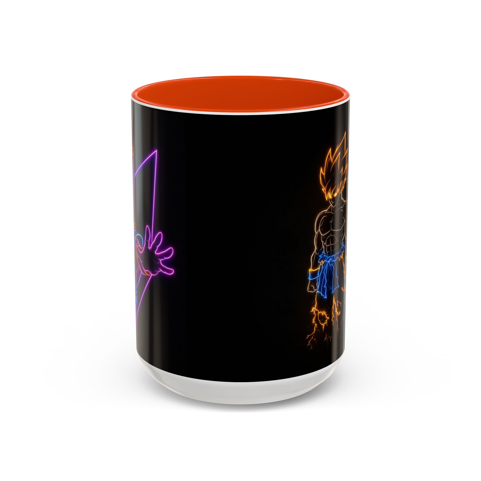 Neon Super Saiyan Mug | Colorful Coffee Cup