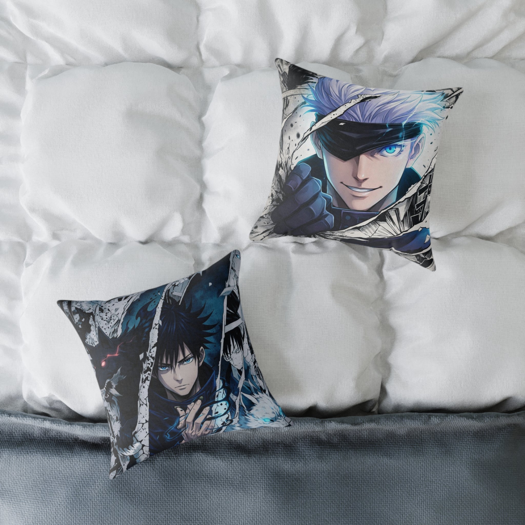 Anime Character Pillow | Square Poly Canvas Pillow