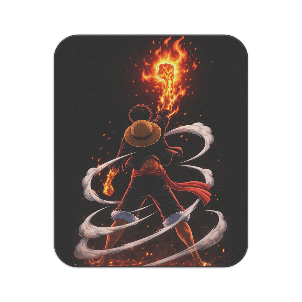 Flame Fist Pirate Picnic Blanket | Anime Straw Hat Fire Design