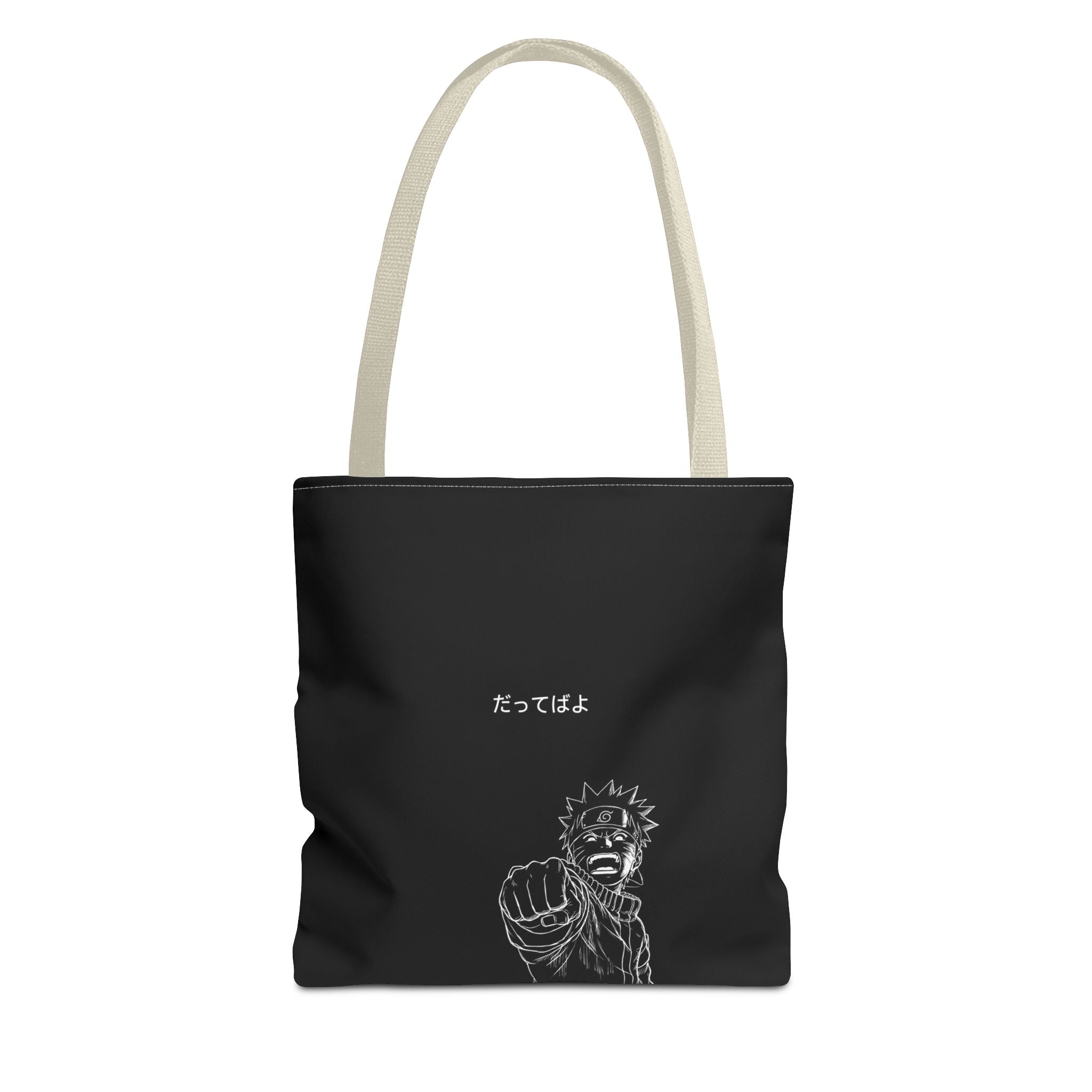 Manga Fist Character Tote Bag | Anime Graphic Tote