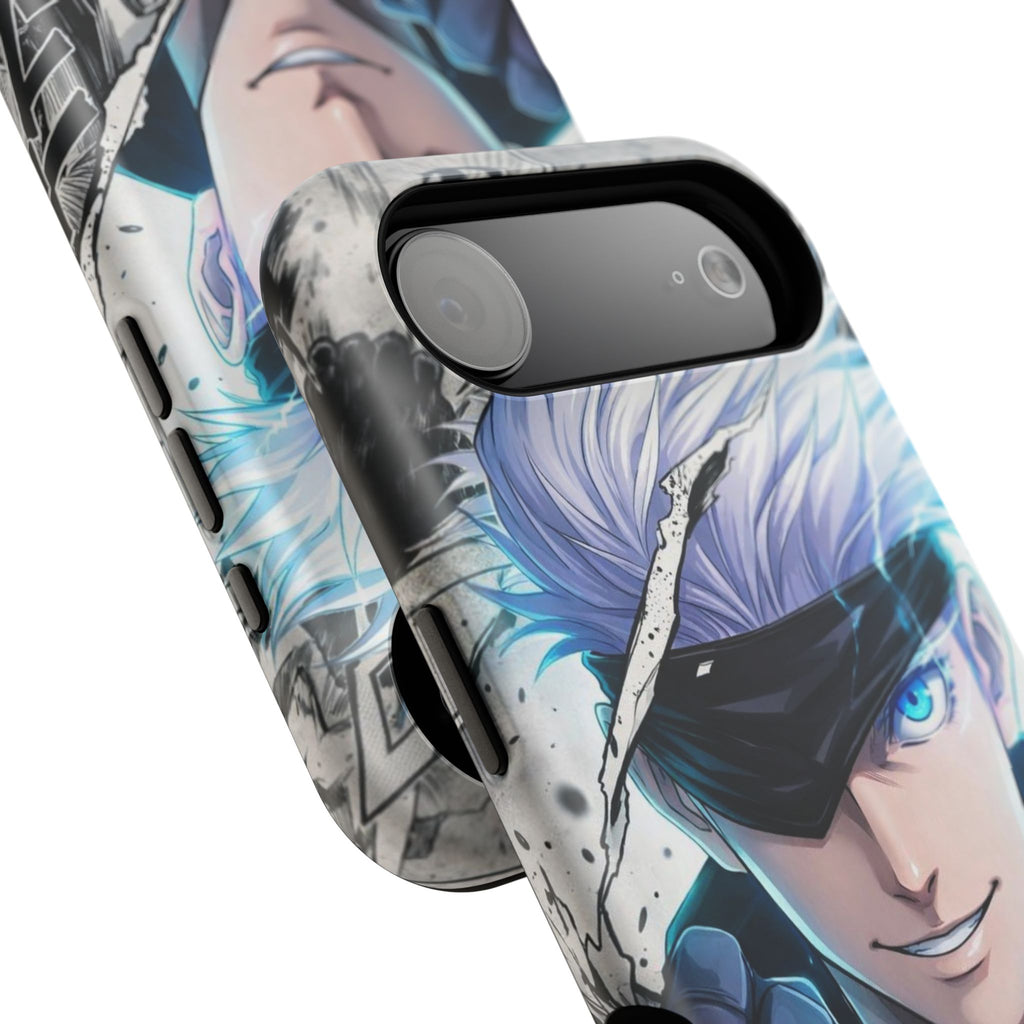 Anime Sorcerer Phone Case — Impact-Resistant Protective Cover