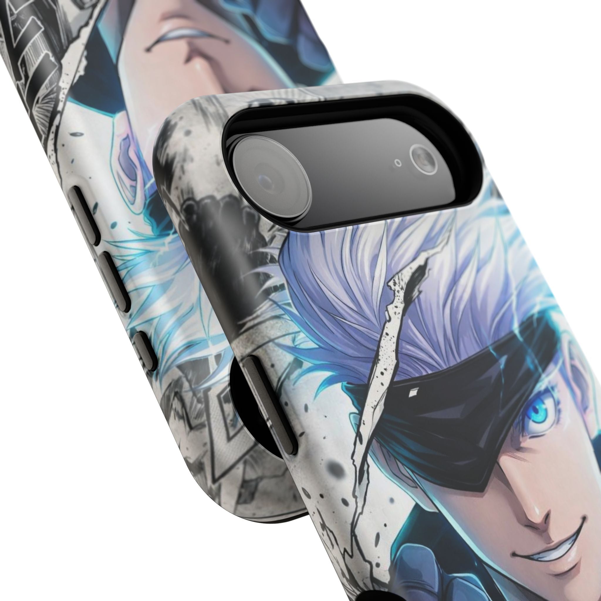 Anime Sorcerer Phone Case — Impact-Resistant Protective Cover