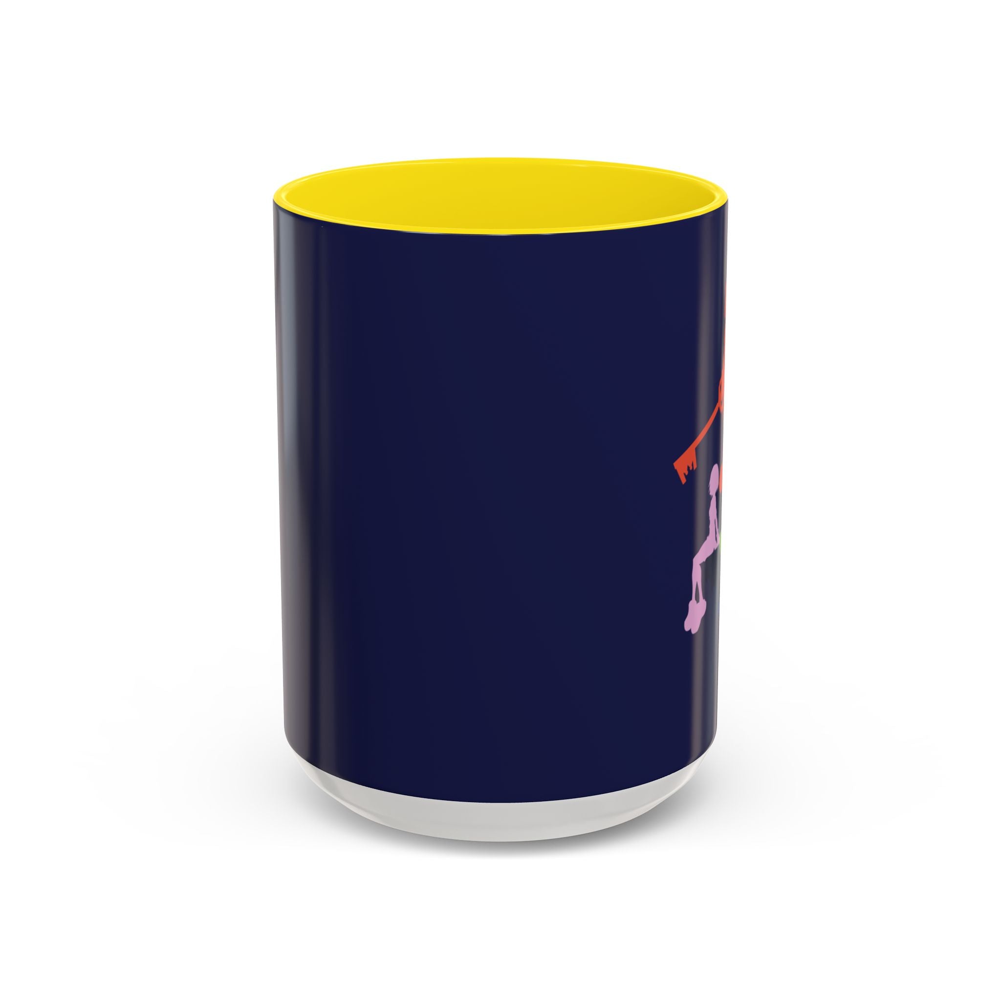 Rainbow Silhouette Video Game Characters Mug | Accent Coffee Mug