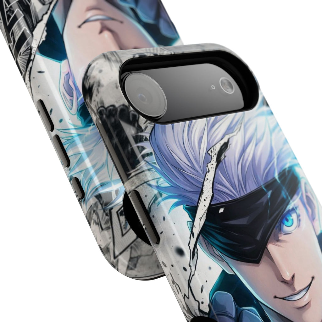 Anime Sorcerer Phone Case — Impact-Resistant Protective Cover