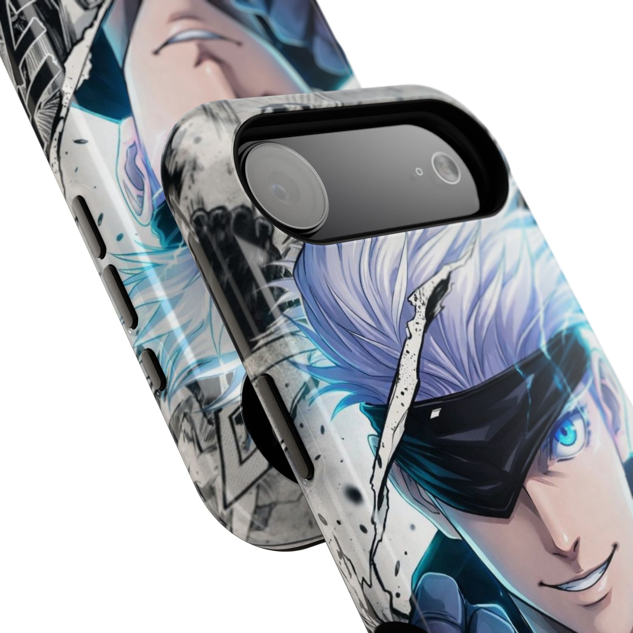 Anime Sorcerer Phone Case — Impact-Resistant Protective Cover