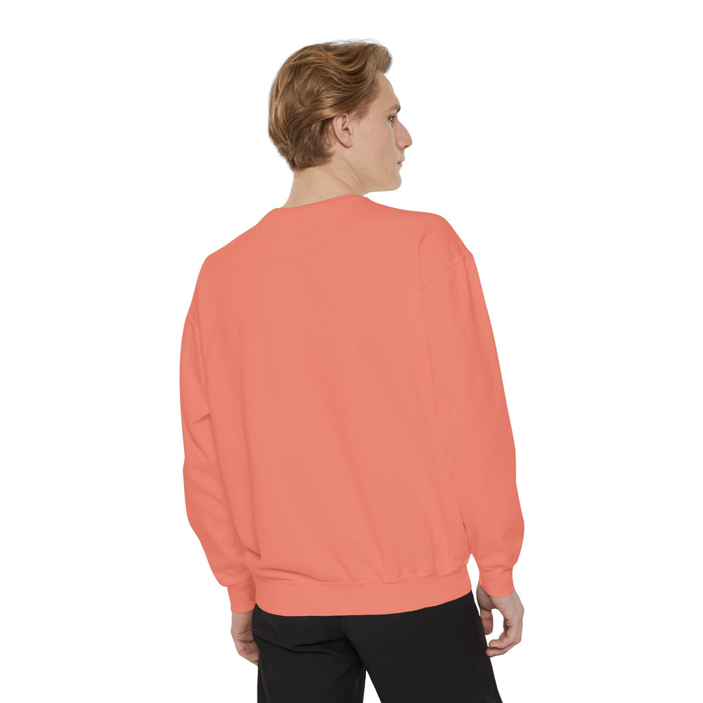 Fire Mage Illustration Sweatshirt | Fantasy Wizard Flame Art