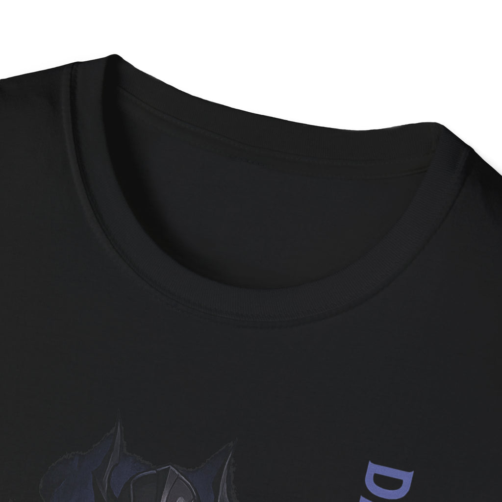 Darkness T-Shirt | Unisex Softstyle Tee, Gothic Clothing, Casual Wear, Gift for Him/Her, Dark-Themed Fashion