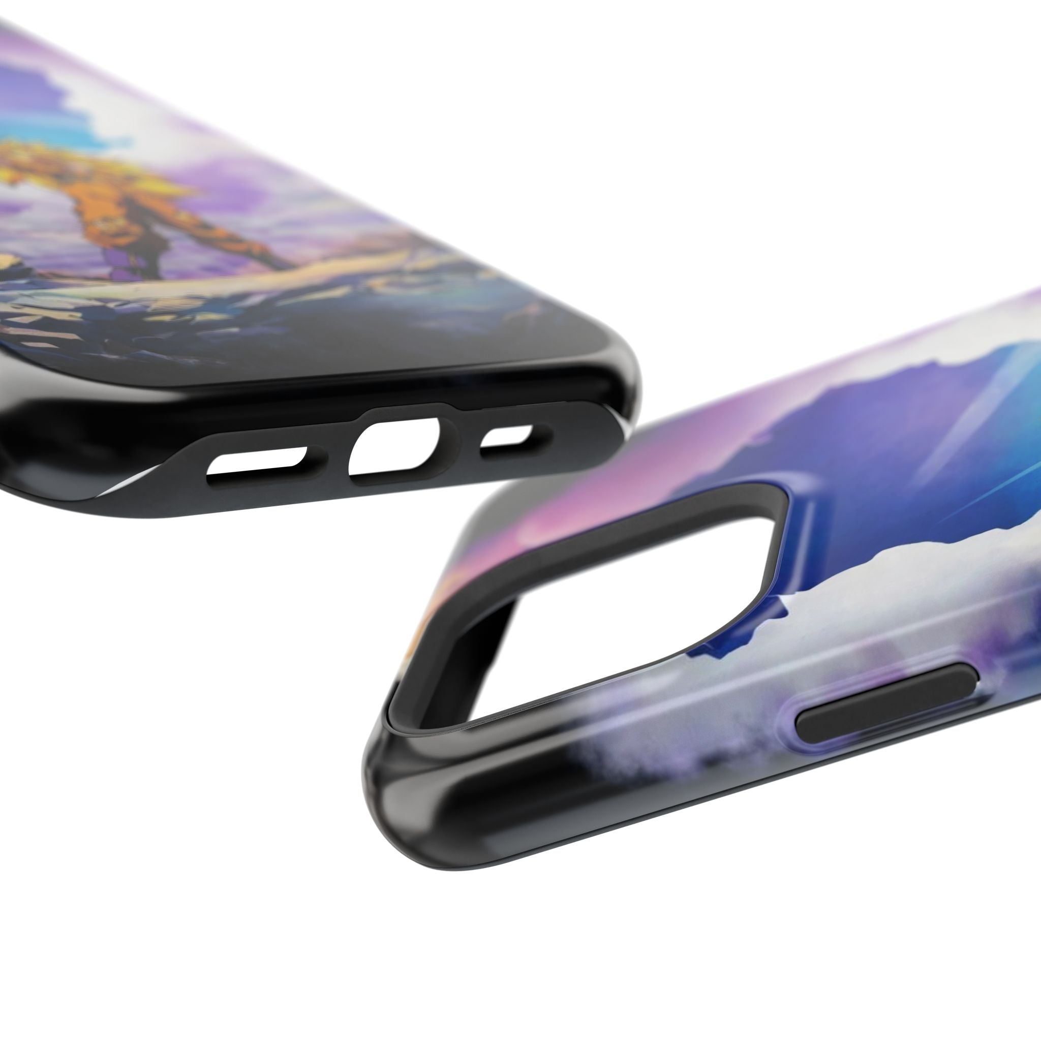 Dragon Warrior Power Pose Impact-Resistant Phone Case