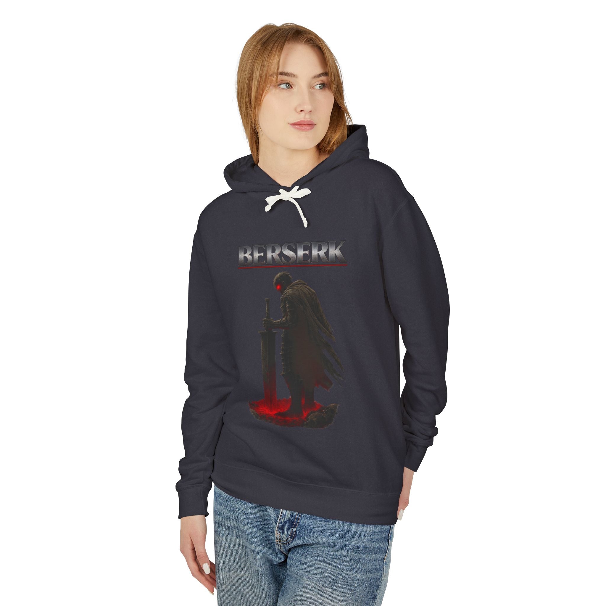 Dark Knight Warrior hoodie | Sword, Blood Pool, Lone Figure
