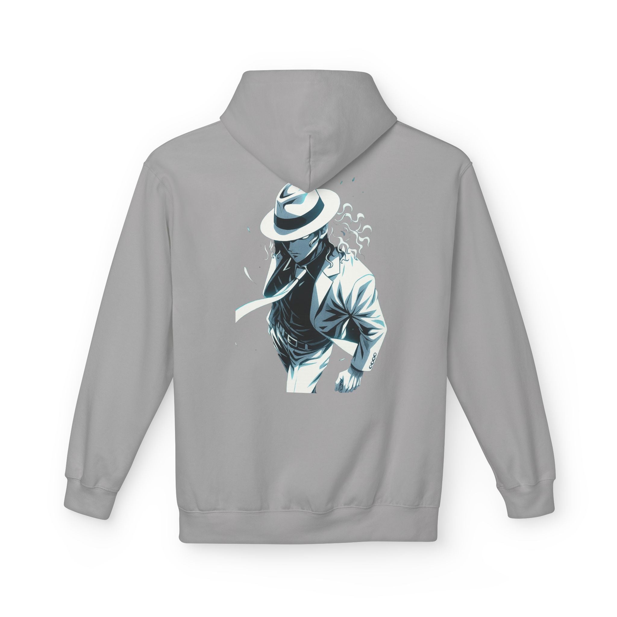 Stylish Unisex Fleece Hoodie with MUZAN Design, Perfect for Casual Wear, Gifts, Anime Fans, Cozy Layering, Unique Apparel