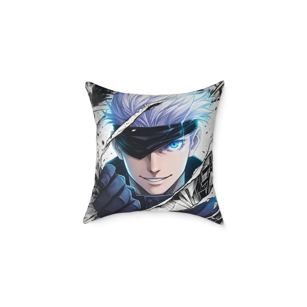 Anime Character Pillow | Square Poly Canvas Pillow