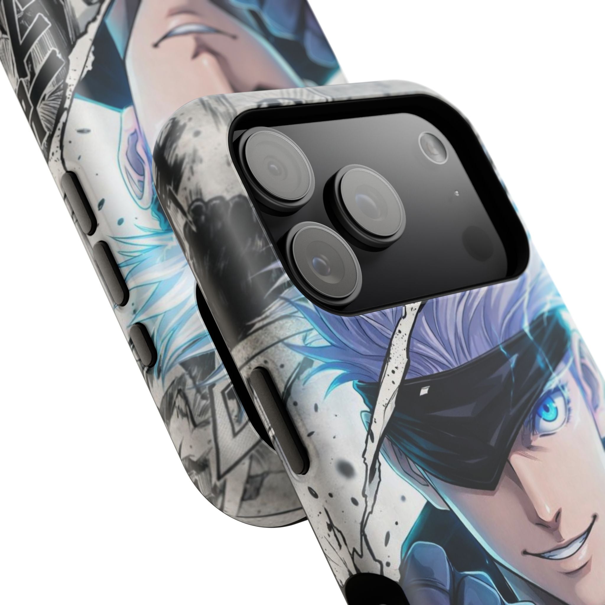 Anime Sorcerer Phone Case — Impact-Resistant Protective Cover
