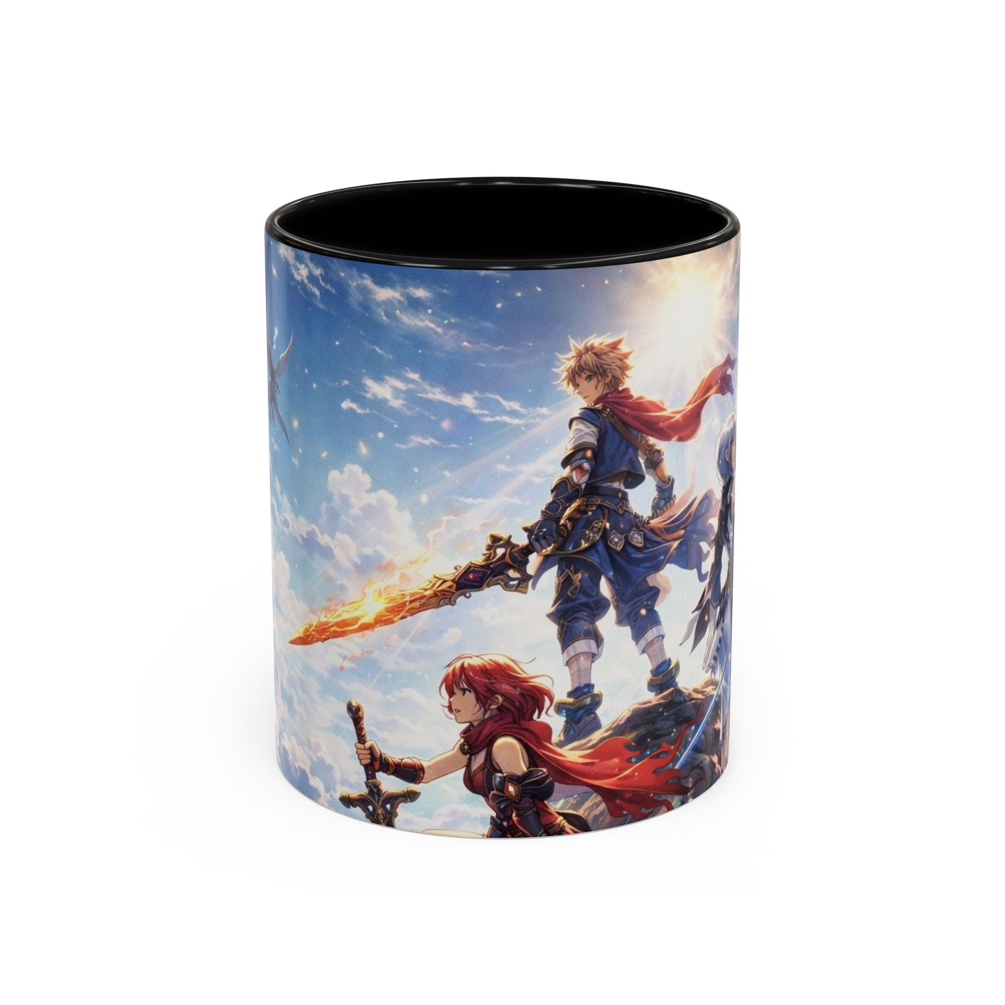 Fantasy RPG Heroes Mug | Accent Coffee Mug 11oz 15oz