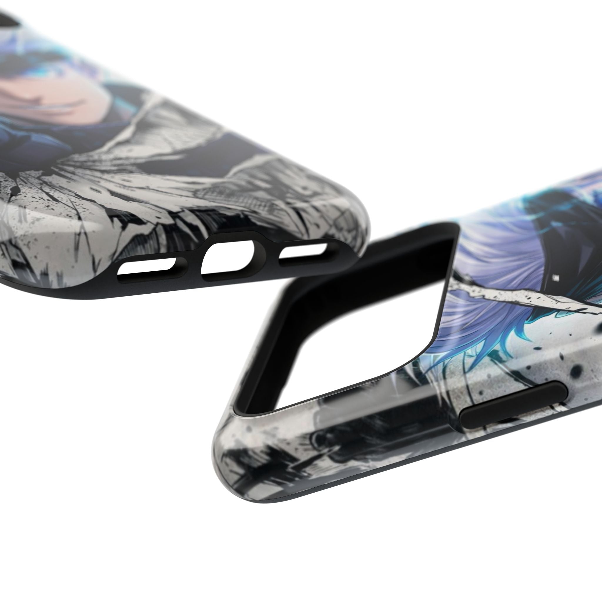 Anime Sorcerer Phone Case — Impact-Resistant Protective Cover