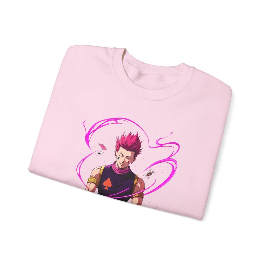 Meditating Anime Warrior Sweatshirt | Mystic Energy Illustration