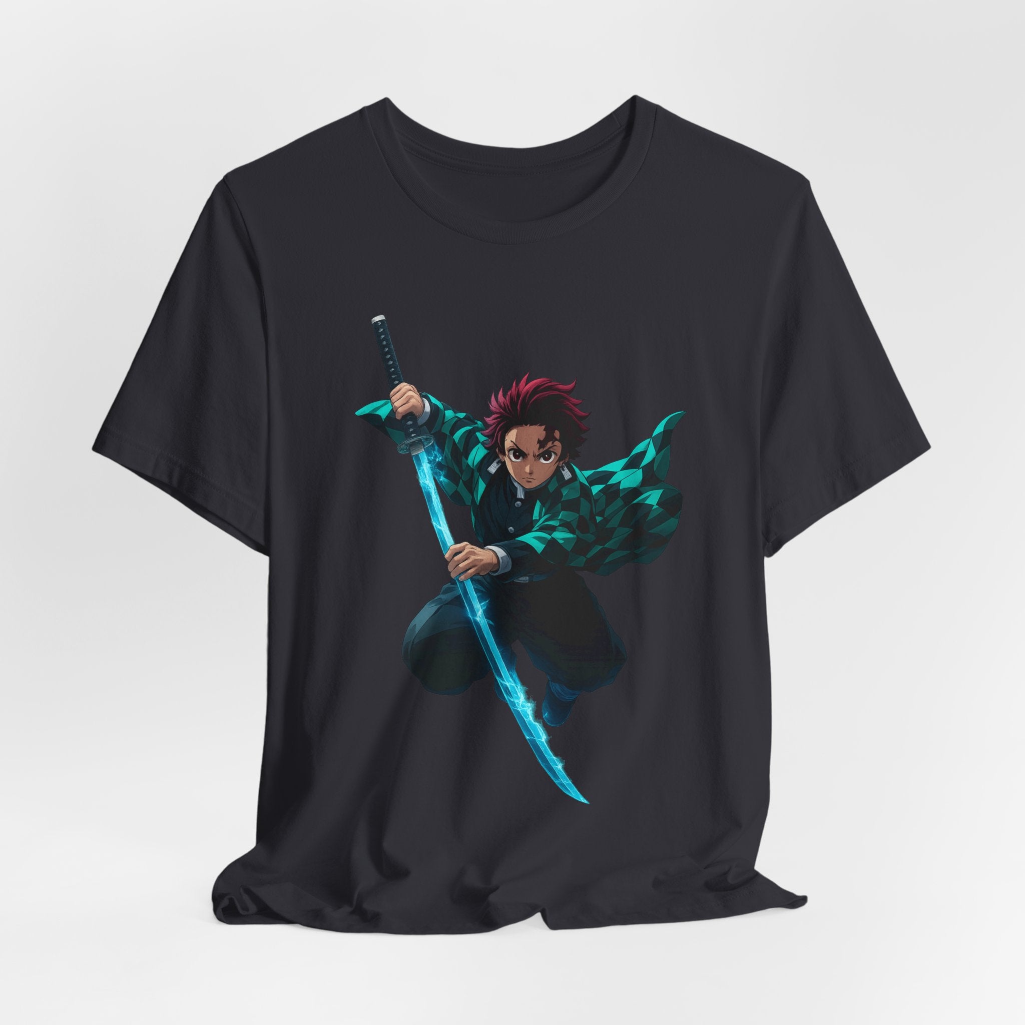 Anime-Inspired Graphic Tee, Unisex Jersey Short Sleeve Tee, Casual Wear, Gift for Fans, Manga Merchandise, Comfortable Style
