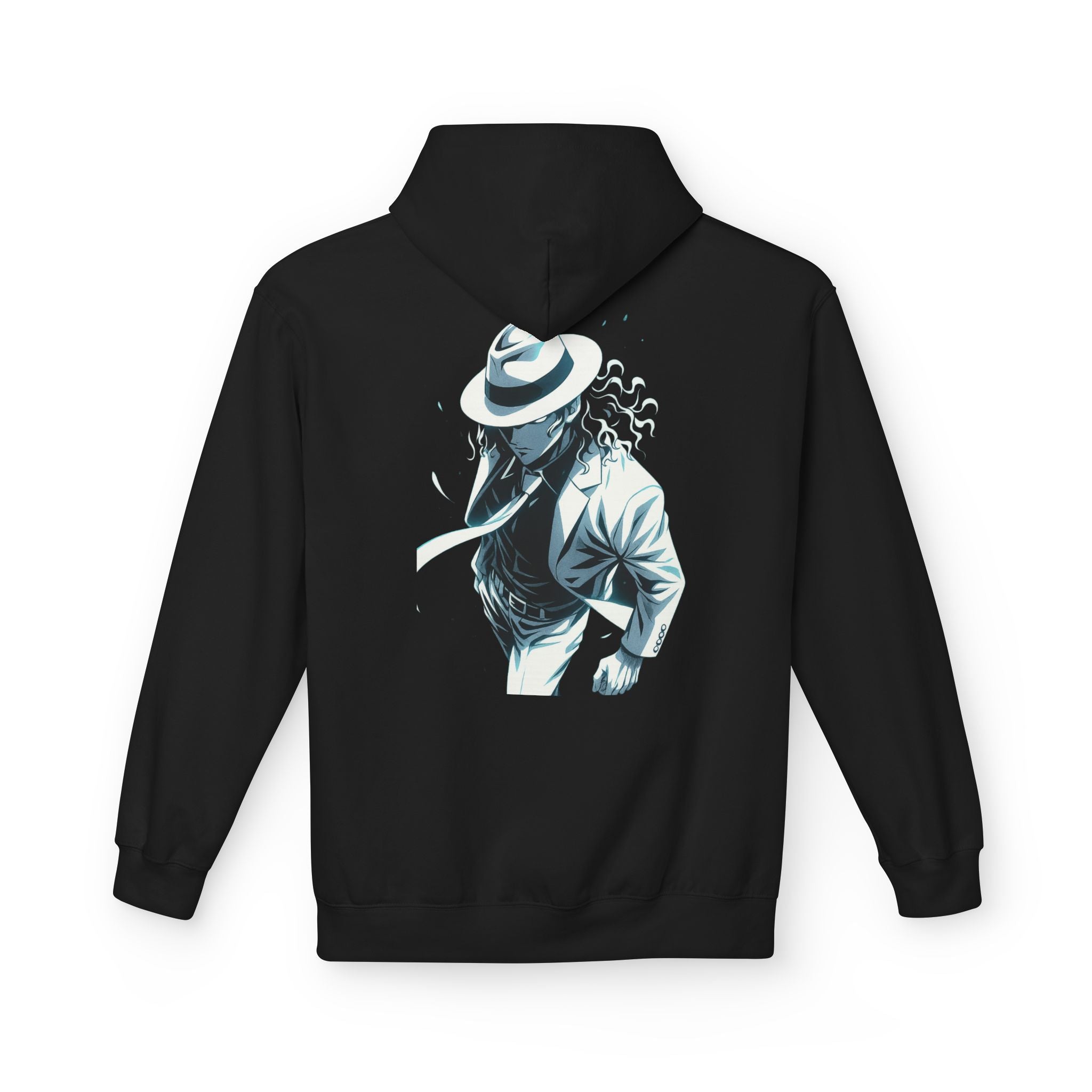 Stylish Unisex Fleece Hoodie with MUZAN Design, Perfect for Casual Wear, Gifts, Anime Fans, Cozy Layering, Unique Apparel