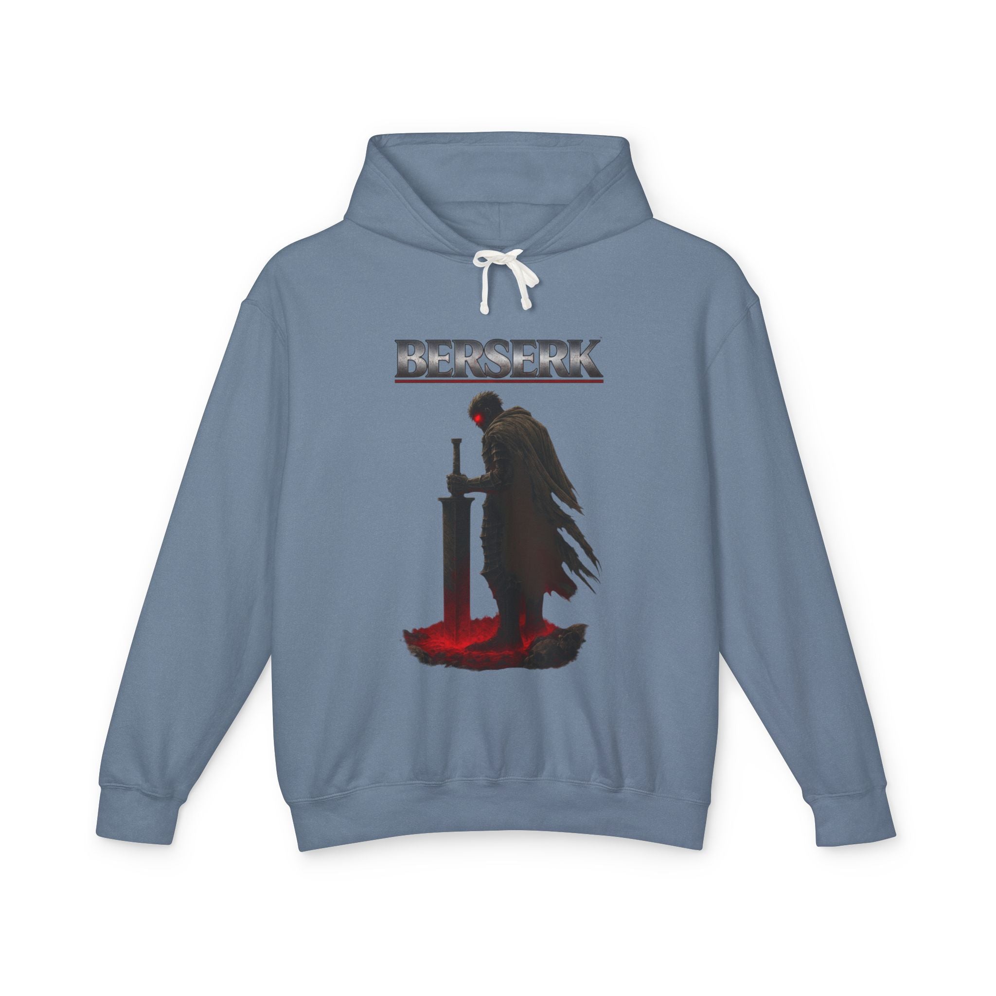 Dark Knight Warrior hoodie | Sword, Blood Pool, Lone Figure