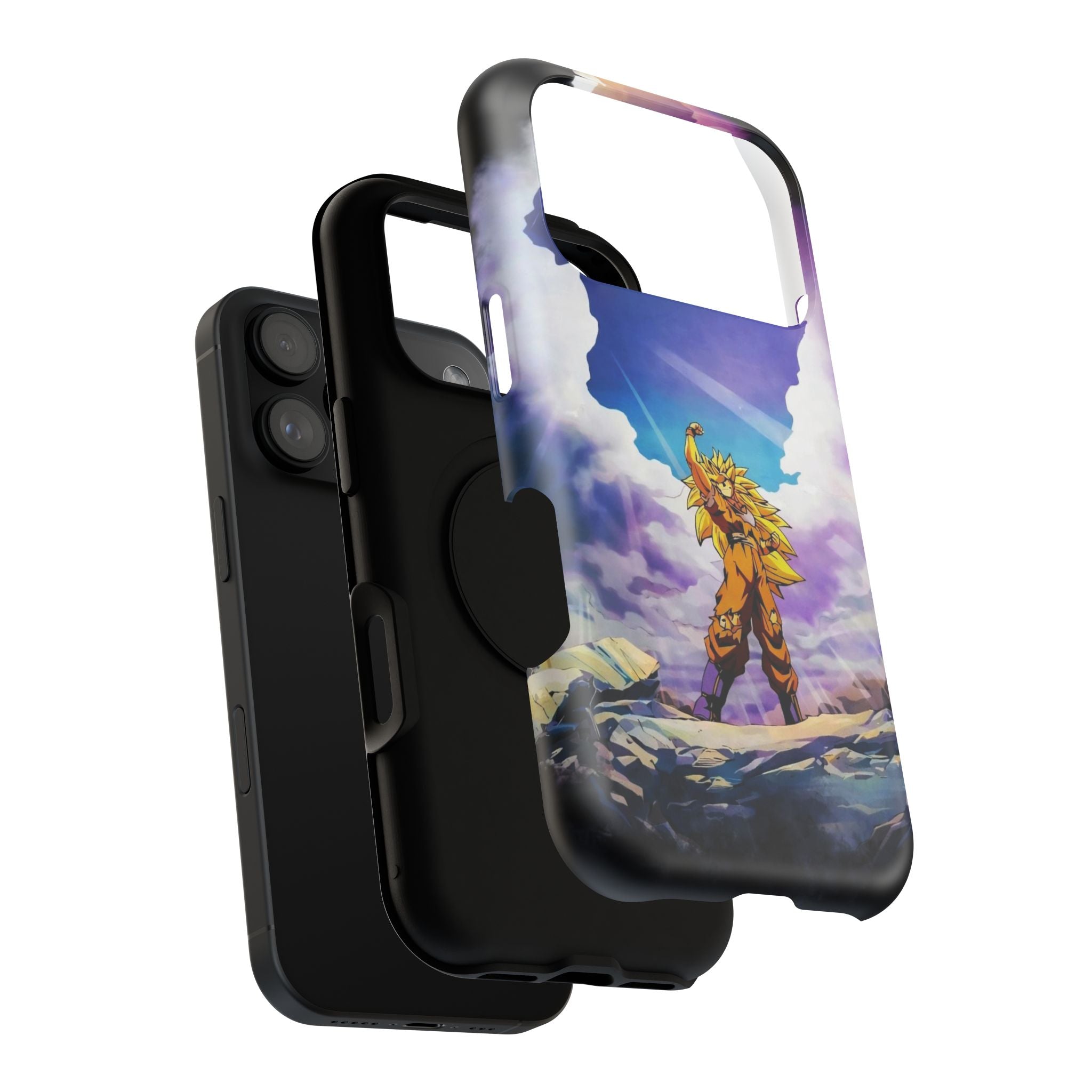 Dragon Warrior Power Pose Impact-Resistant Phone Case