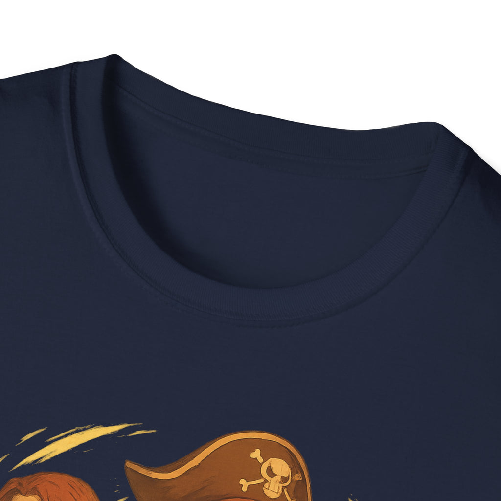Pirate Freedom Unisex T-Shirt - Adventure Inspired Apparel for Fans, Gifting, Casual Wear, Travel, Beach Days