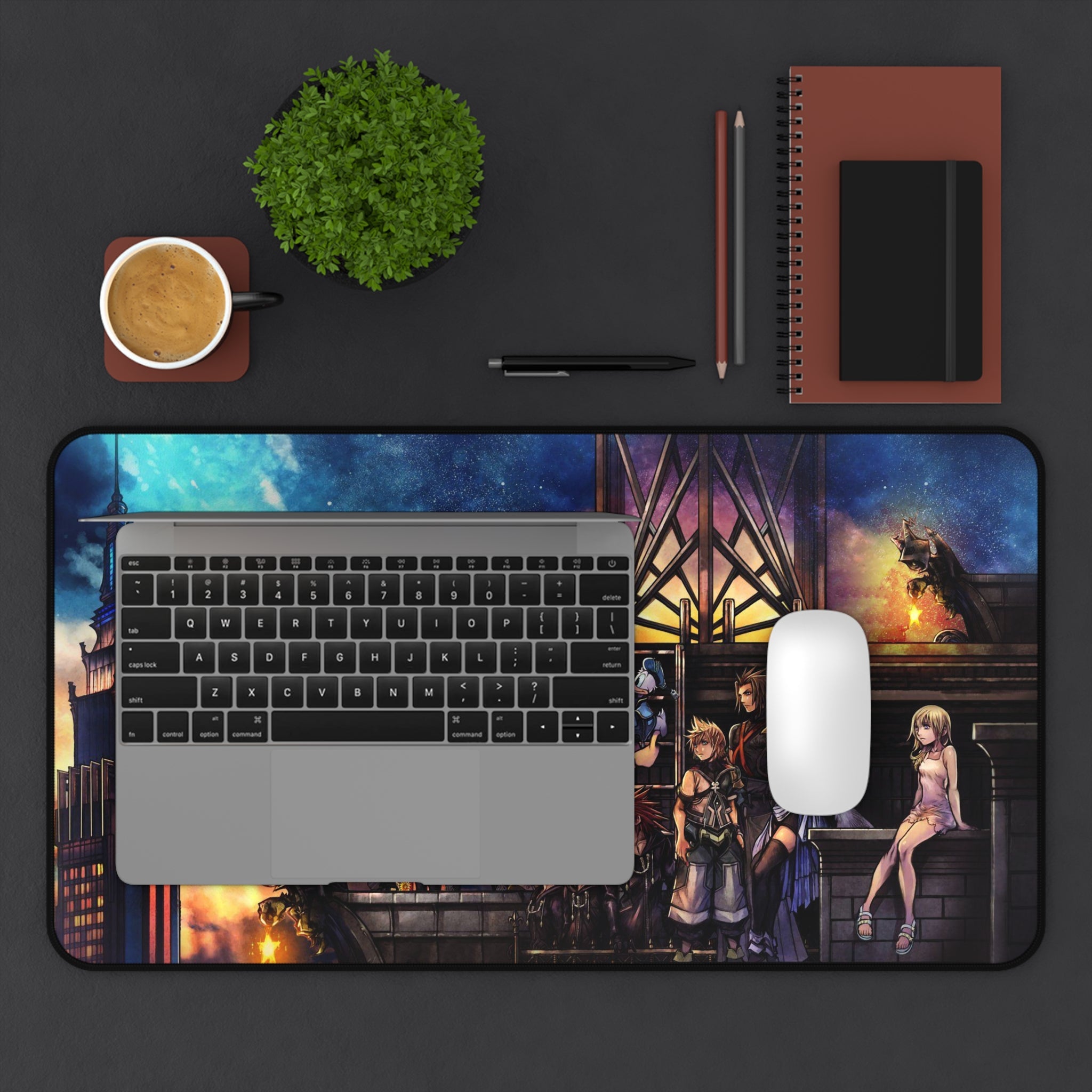 Video game Characters Desk Mat | Video Game Scene Mousepad