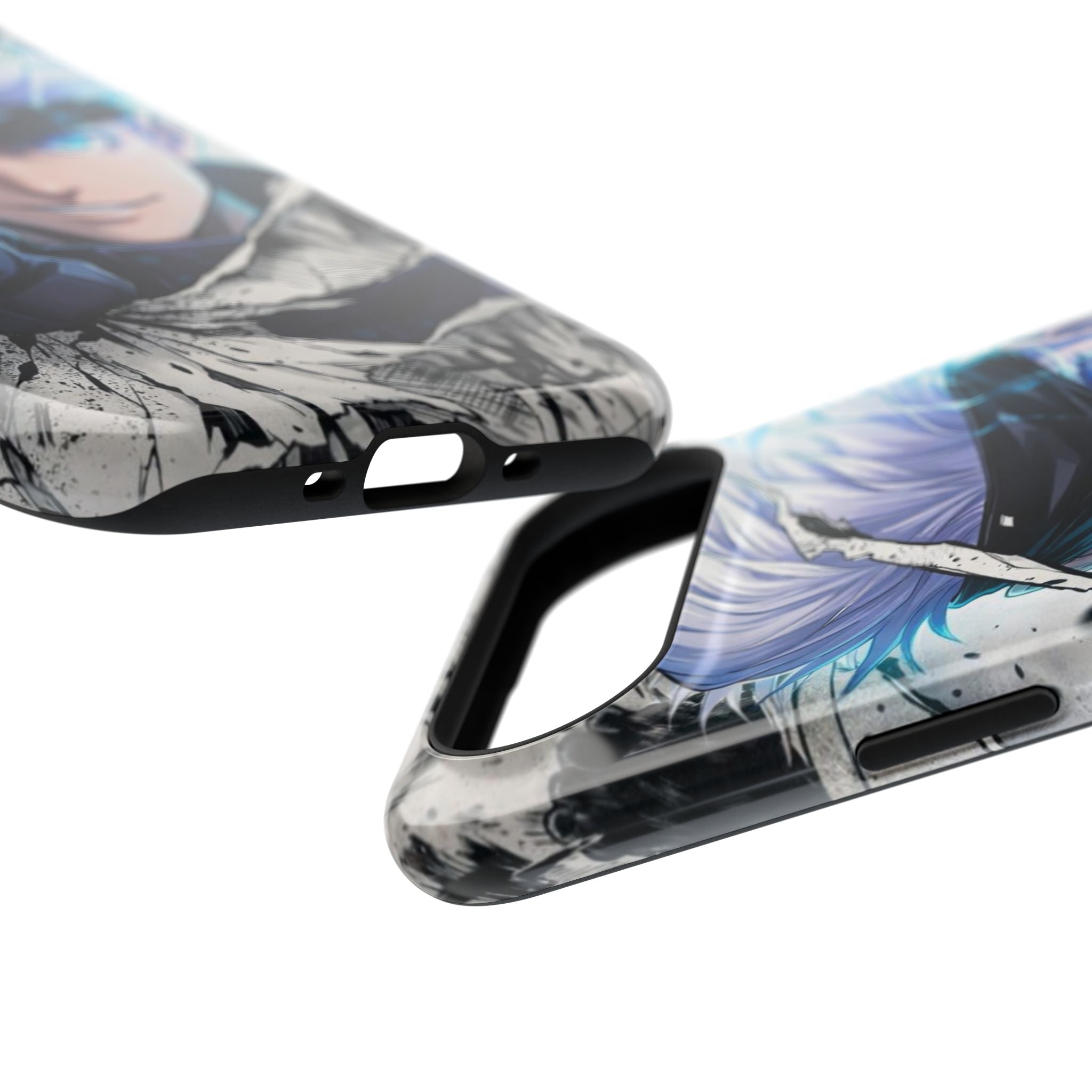 Anime Sorcerer Phone Case — Impact-Resistant Protective Cover