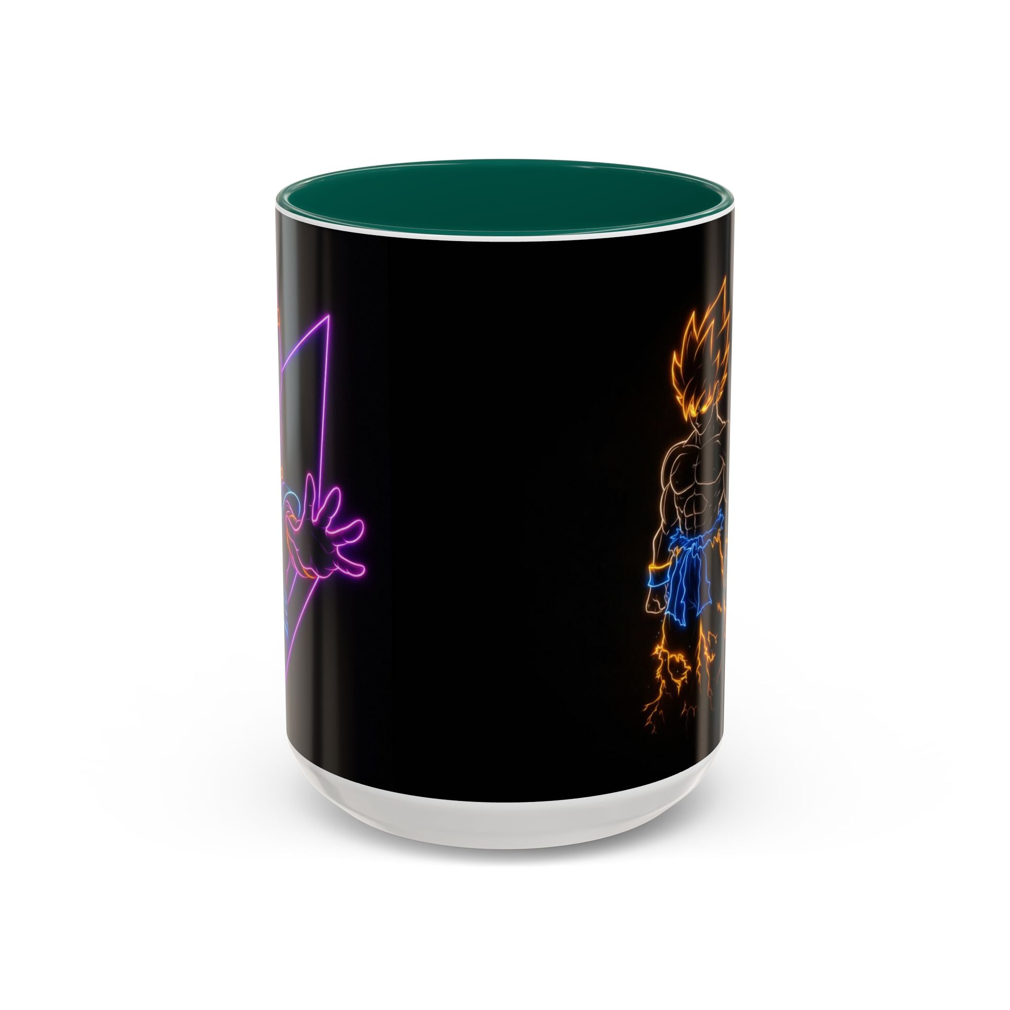 Neon Super Saiyan Mug | Colorful Coffee Cup