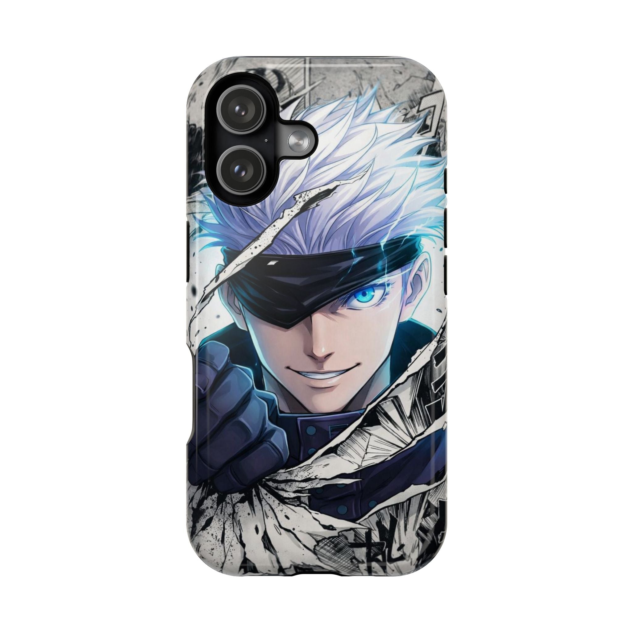 Anime Sorcerer Phone Case — Impact-Resistant Protective Cover