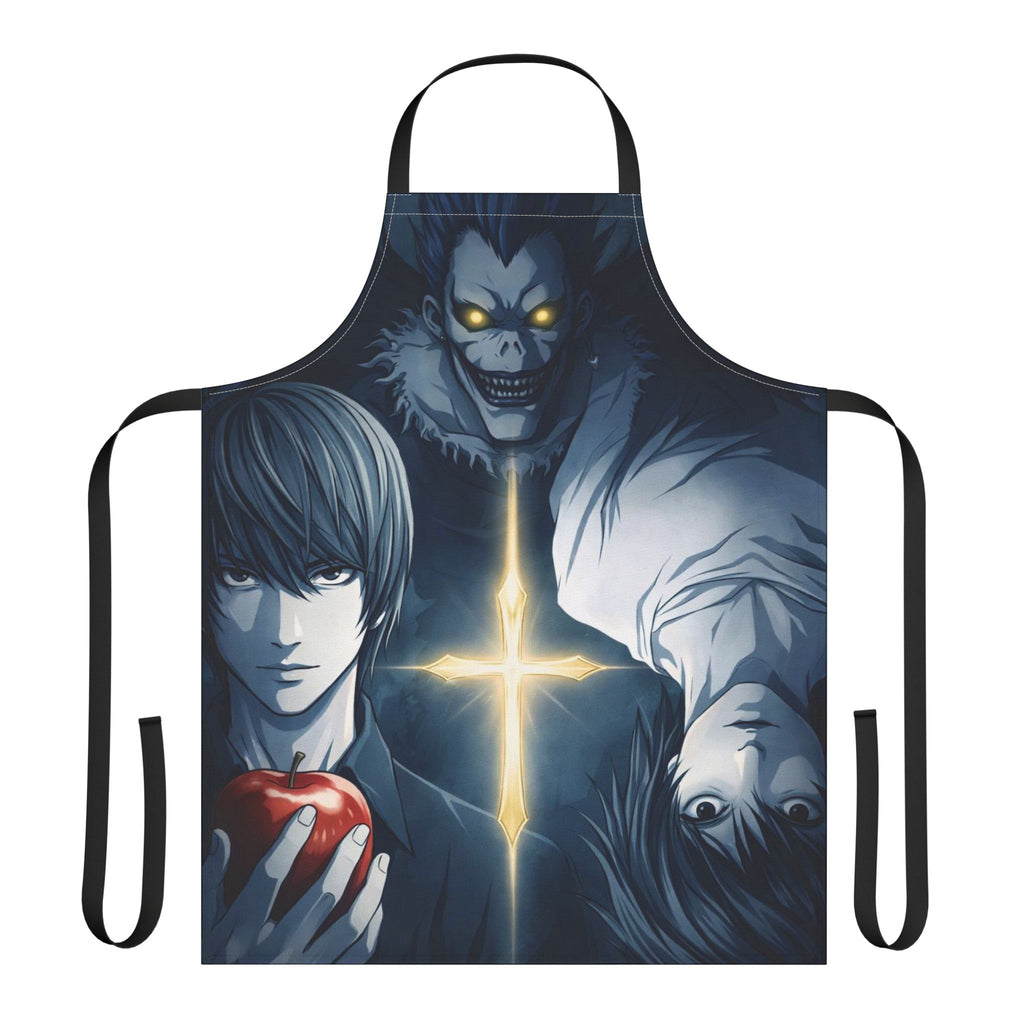 Death Note Characters apron | Light, Ryuk, L cross design