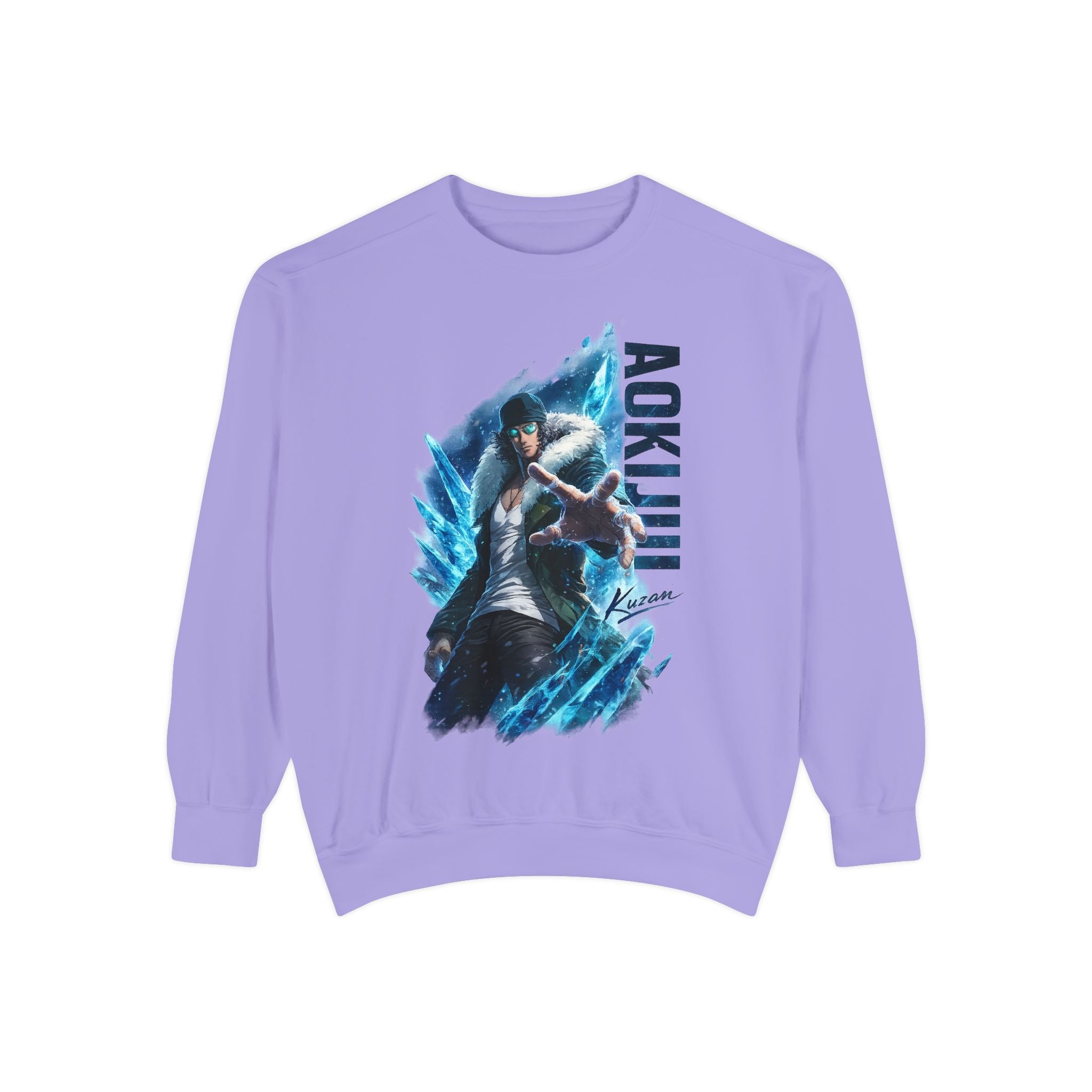 Aokiji Ice Admiral Illustration Sweatshirt | Anime Marine Navarch