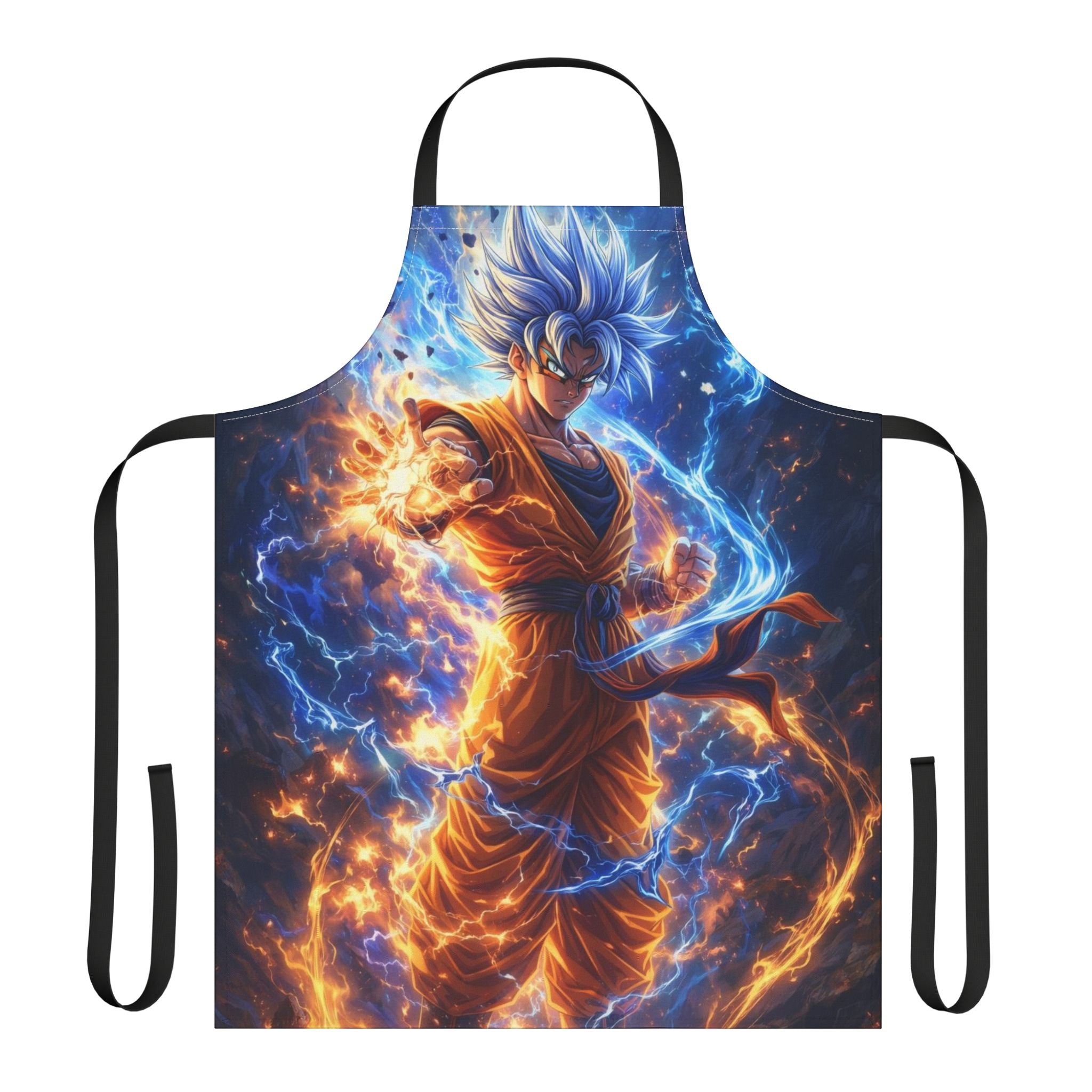 Flaming Blue Warrior apron | Apron