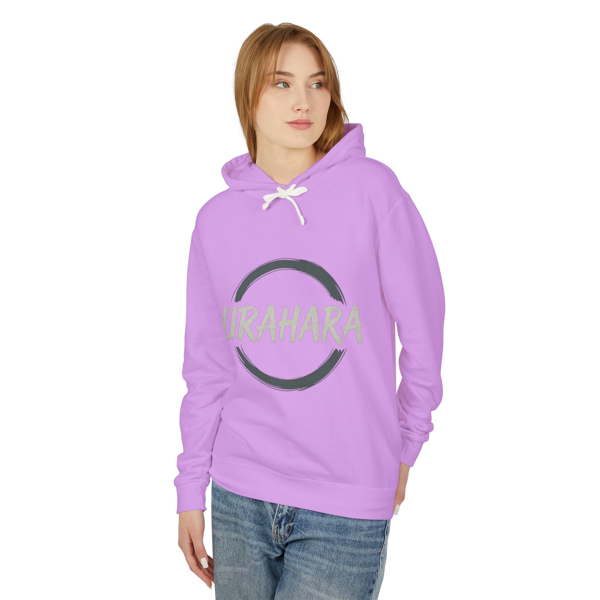 Unisex Lightweight Hooded Sweatshirt with URAHARA Design, Anime Fan Apparel, Casual Streetwear, Gift for Manga Lovers, Cozy Hoodie