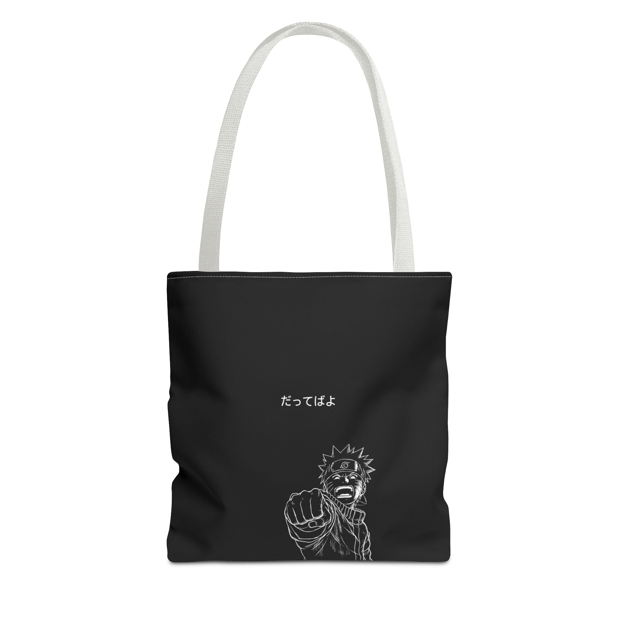 Manga Fist Character Tote Bag | Anime Graphic Tote
