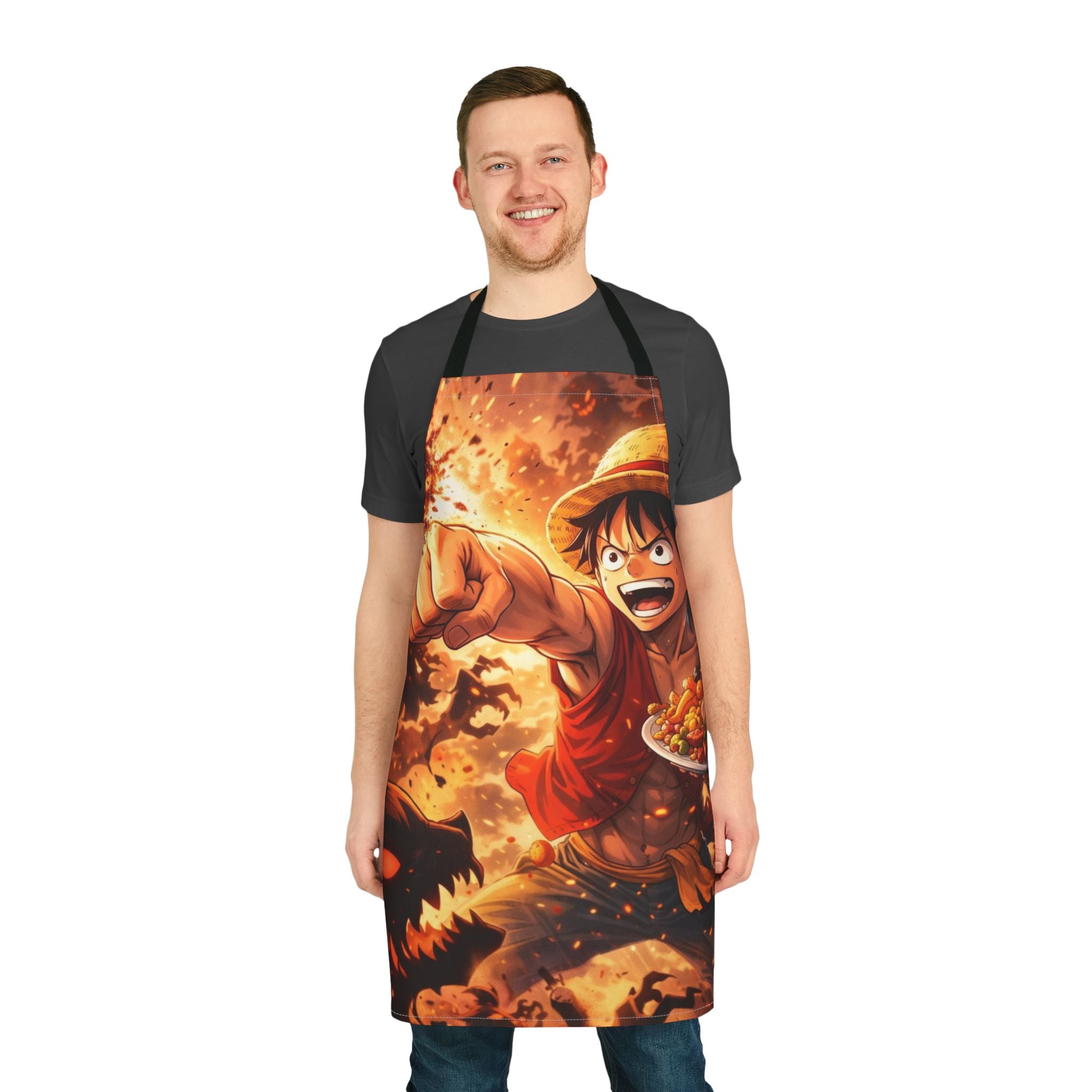 Boy anime art Apron | Pirate  Boy cooking apron