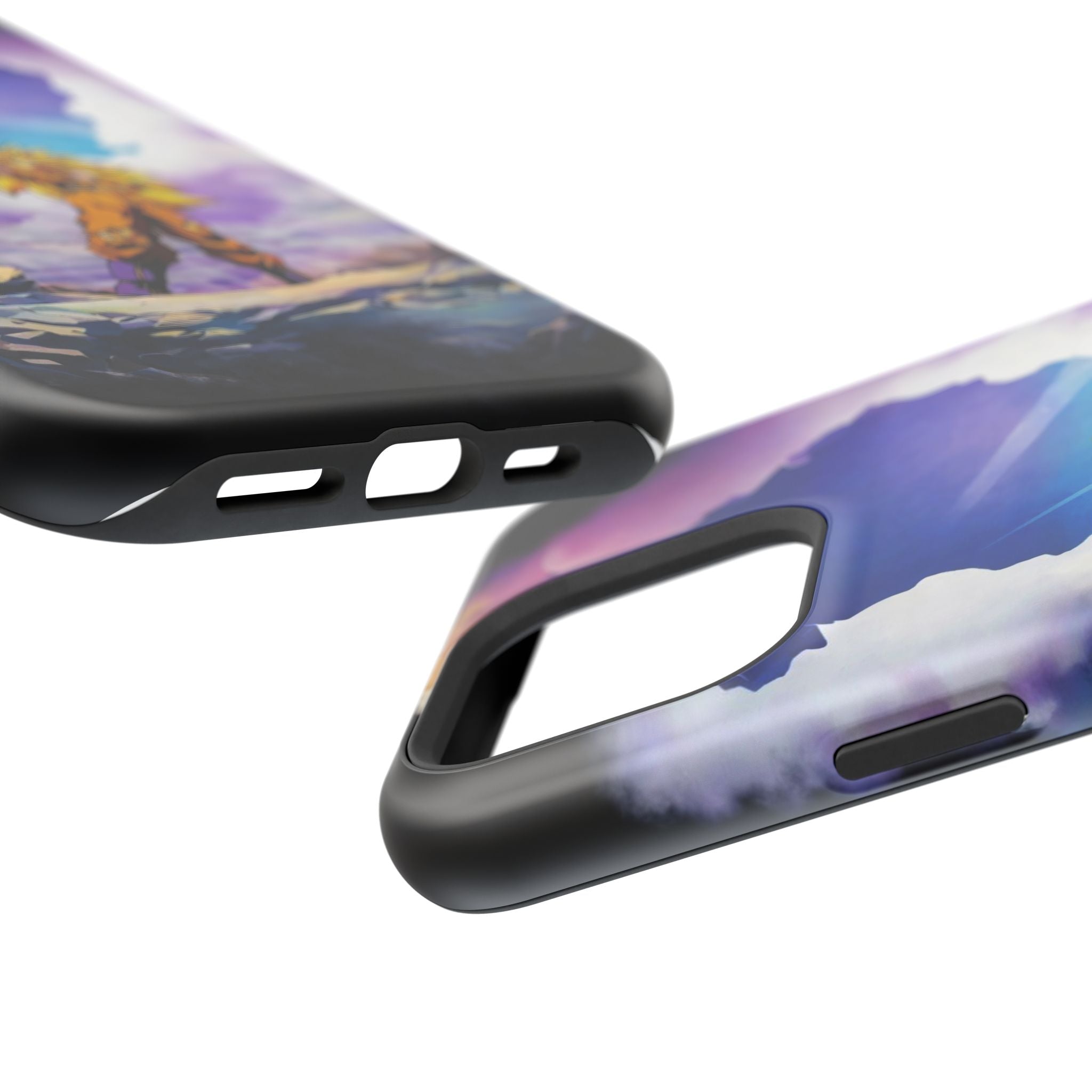 Dragon Warrior Power Pose Impact-Resistant Phone Case