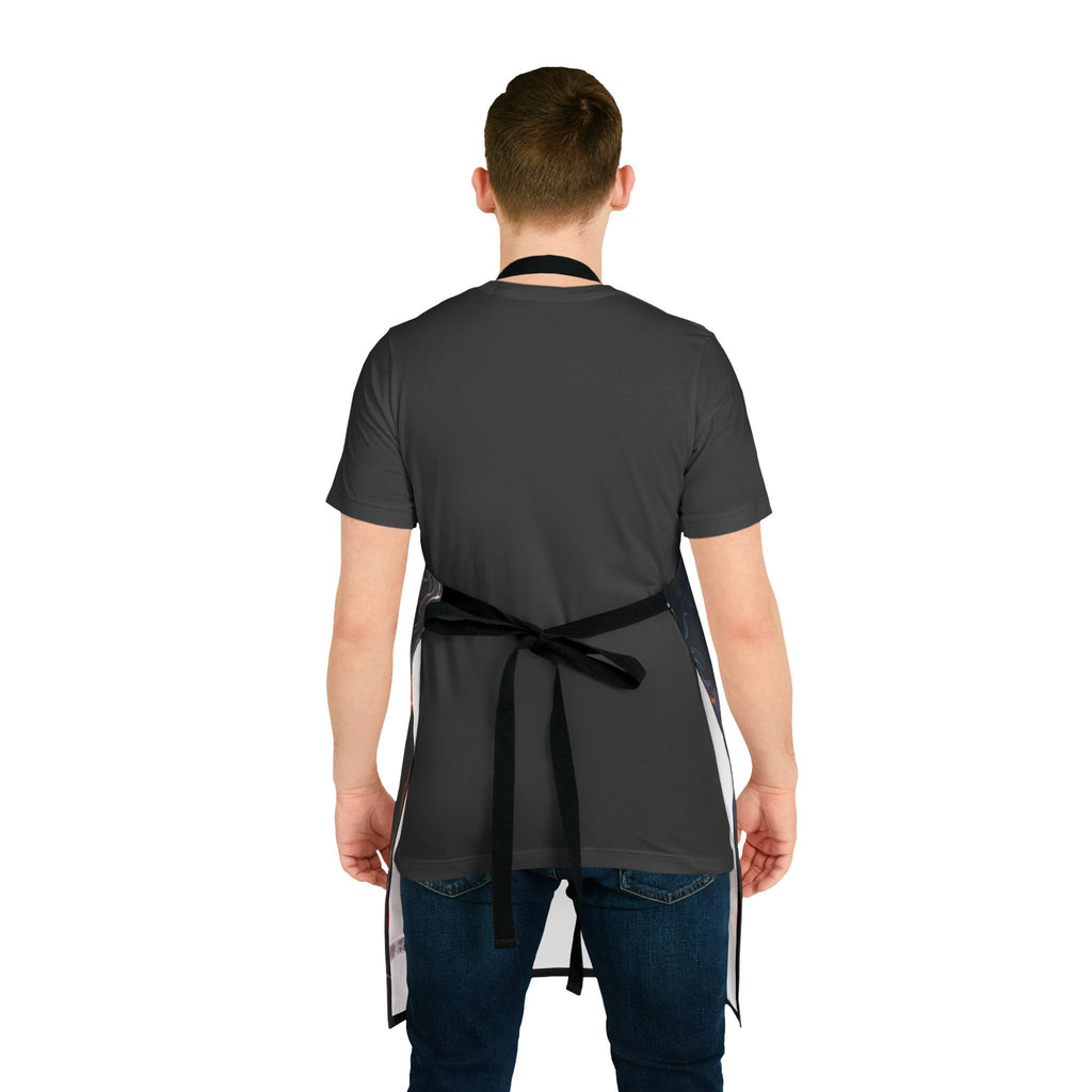 Creepy Pirate Skull Apron | Spooky Pirate Face Cooking Apron