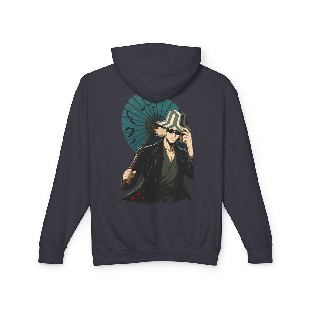 Unisex Lightweight Hooded Sweatshirt with URAHARA Design, Anime Fan Apparel, Casual Streetwear, Gift for Manga Lovers, Cozy Hoodie