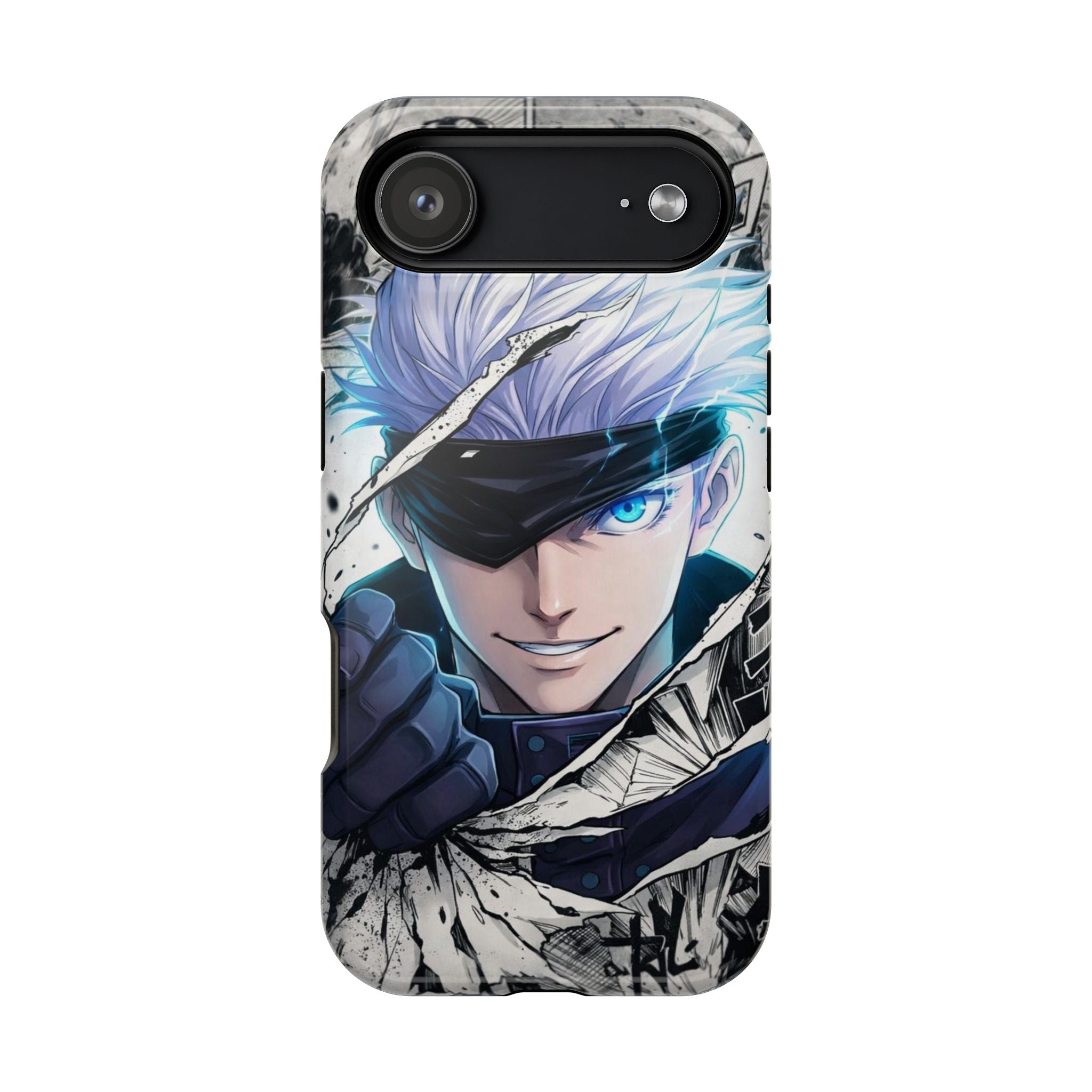 Anime Sorcerer Phone Case — Impact-Resistant Protective Cover