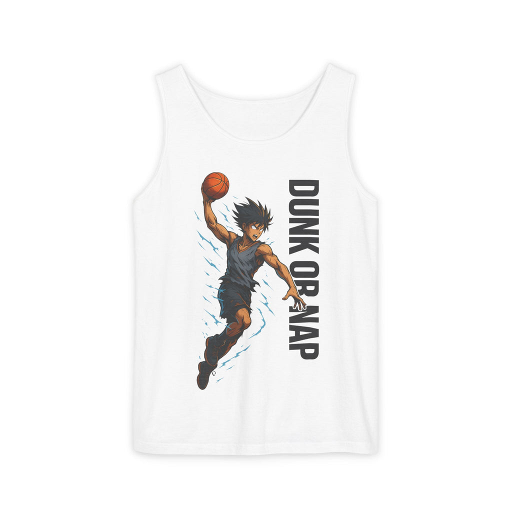 Basketball Inspired Tank Top - Dunk or Nap | Perfect Gift for Athletes, Sports Fans, Summer Wear, Active Lifestyle