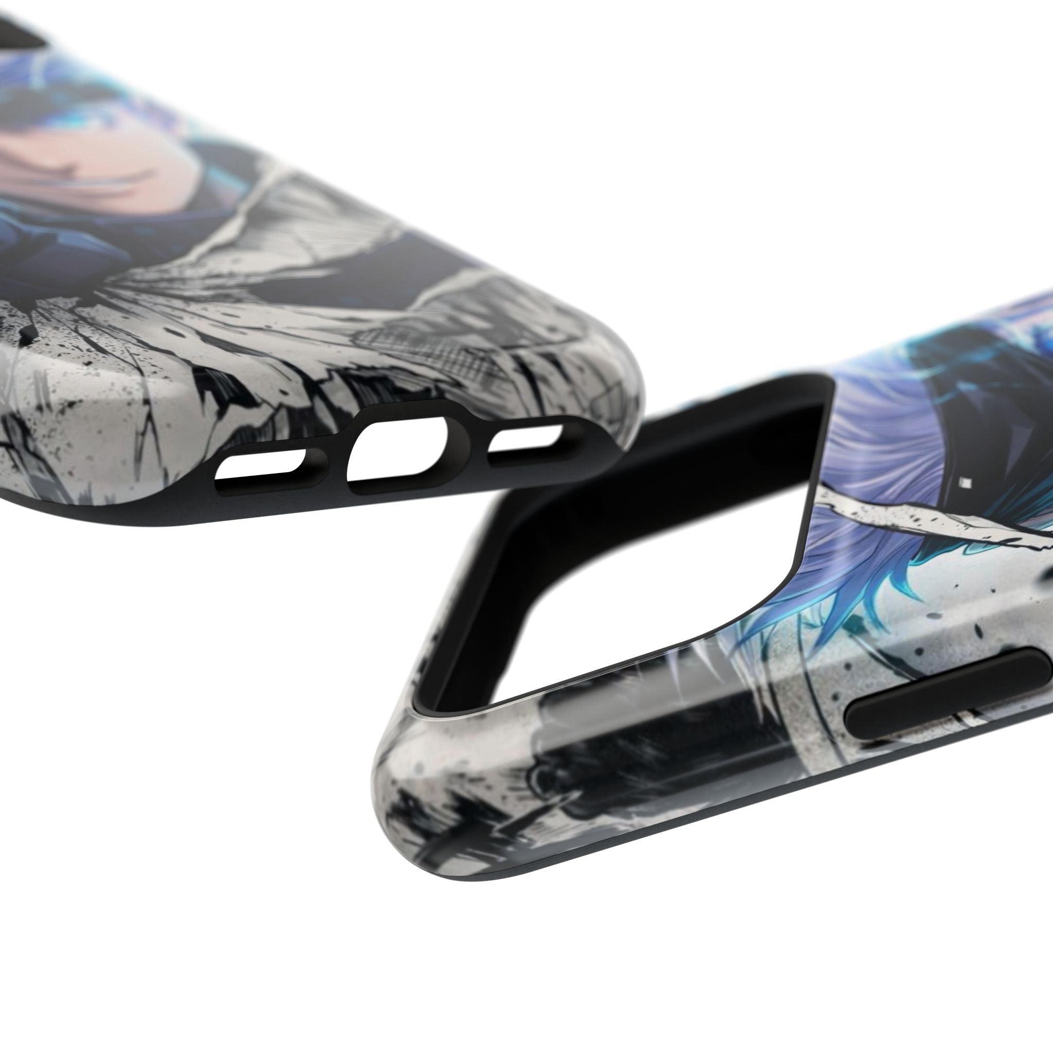 Anime Sorcerer Phone Case — Impact-Resistant Protective Cover