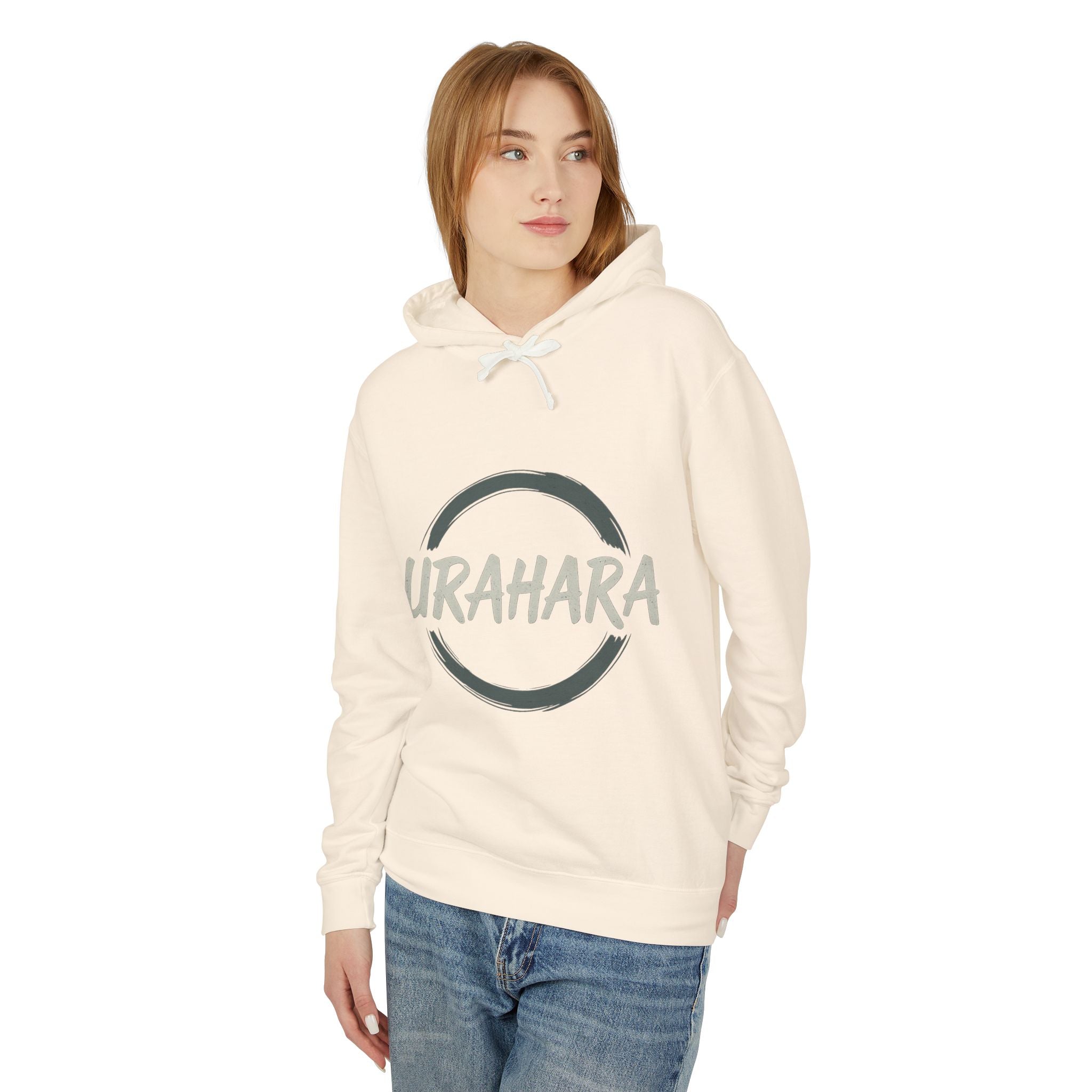 Unisex Lightweight Hooded Sweatshirt with URAHARA Design, Anime Fan Apparel, Casual Streetwear, Gift for Manga Lovers, Cozy Hoodie