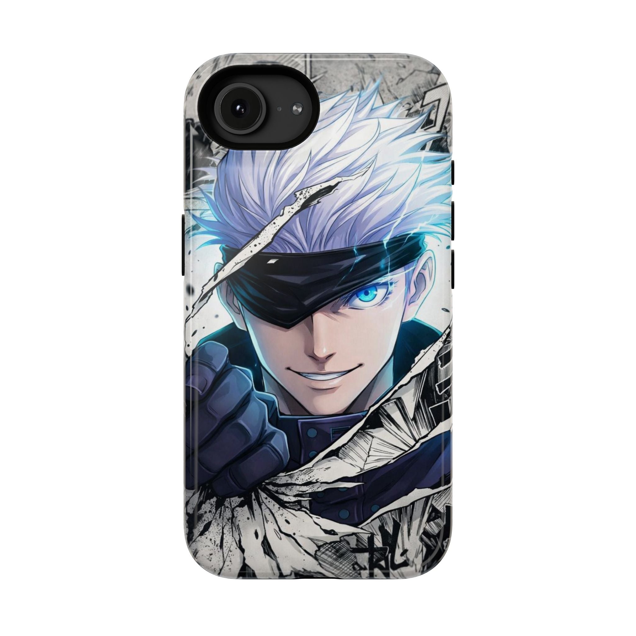 Anime Sorcerer Phone Case — Impact-Resistant Protective Cover