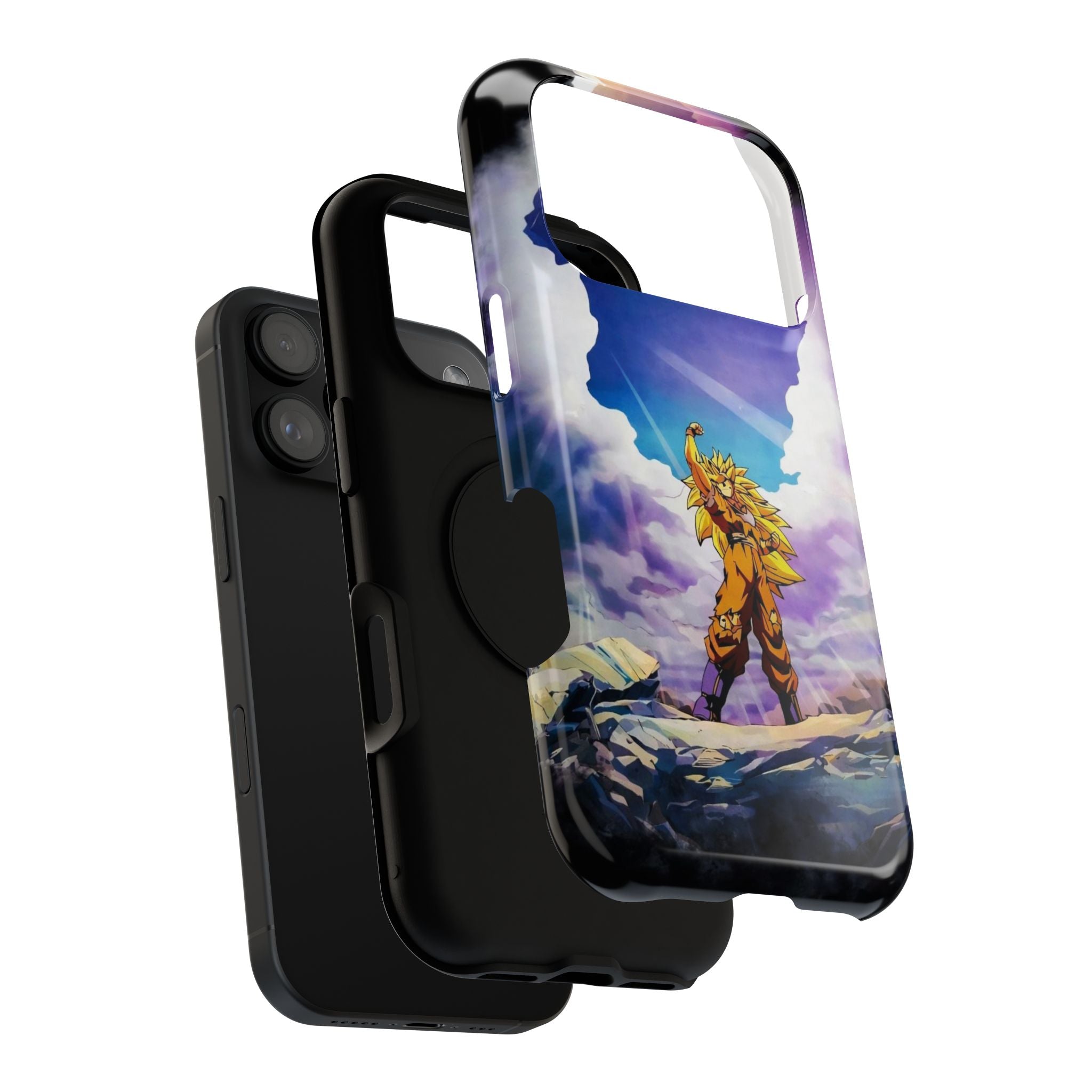 Dragon Warrior Power Pose Impact-Resistant Phone Case