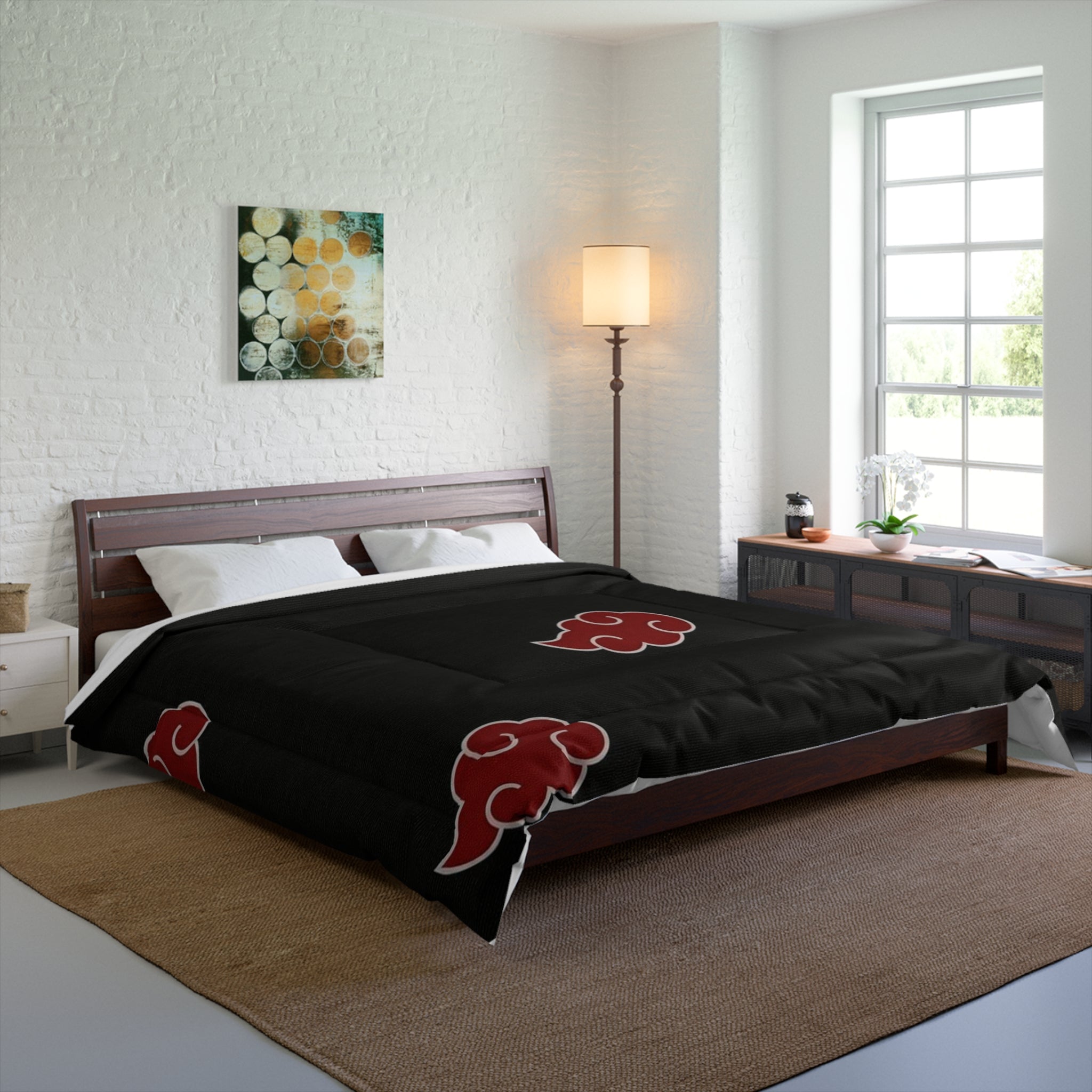 Red Cloud Comforter | Style Pattern
