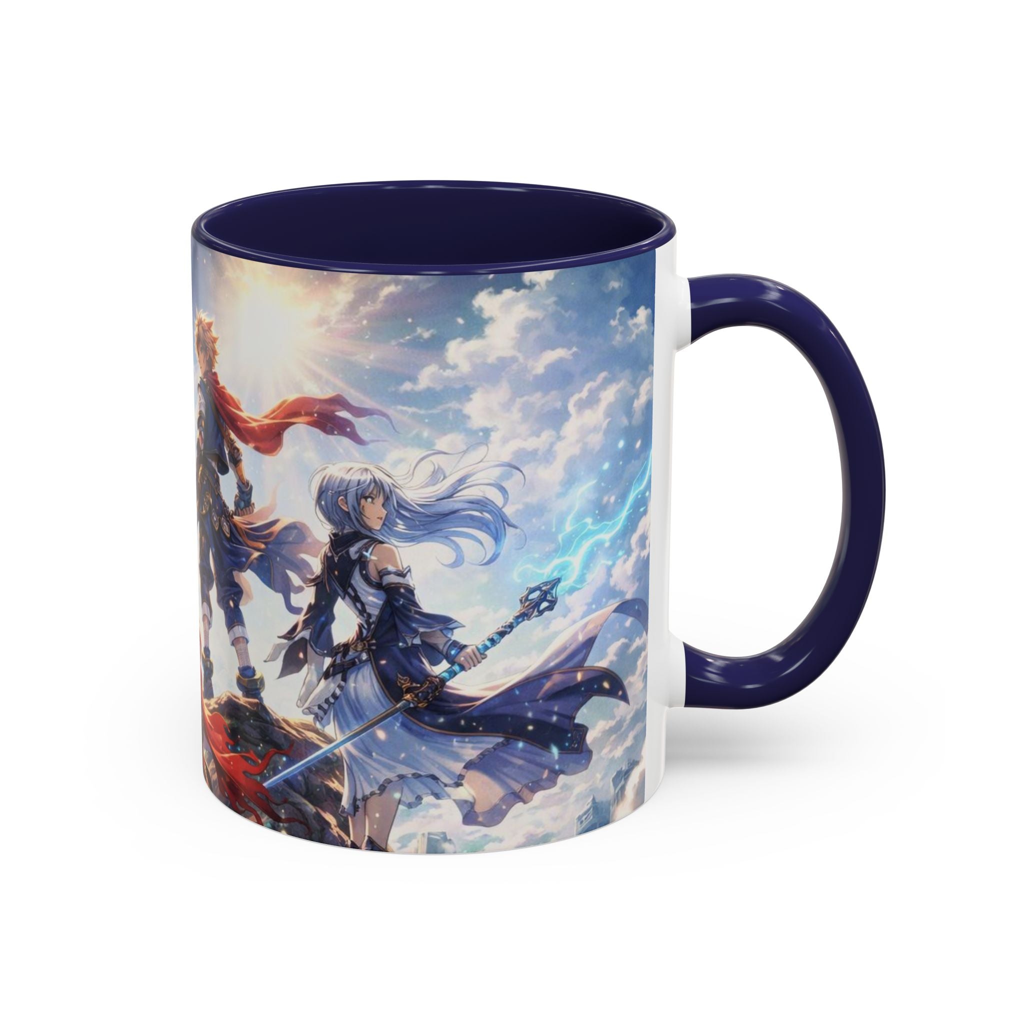 Fantasy RPG Heroes Mug | Accent Coffee Mug 11oz 15oz