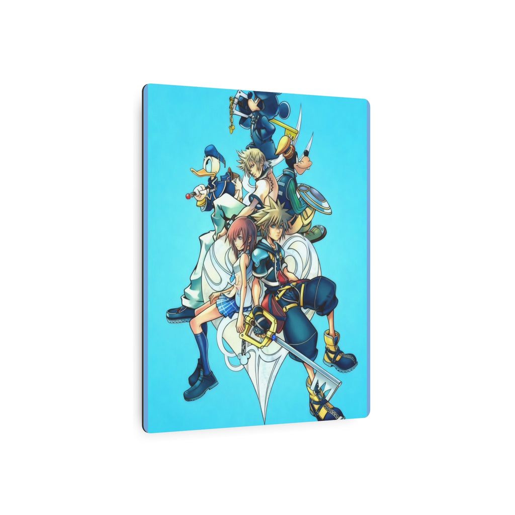 Anime Adventure Characters Metal Art Sign | Decorative Wall Plaque