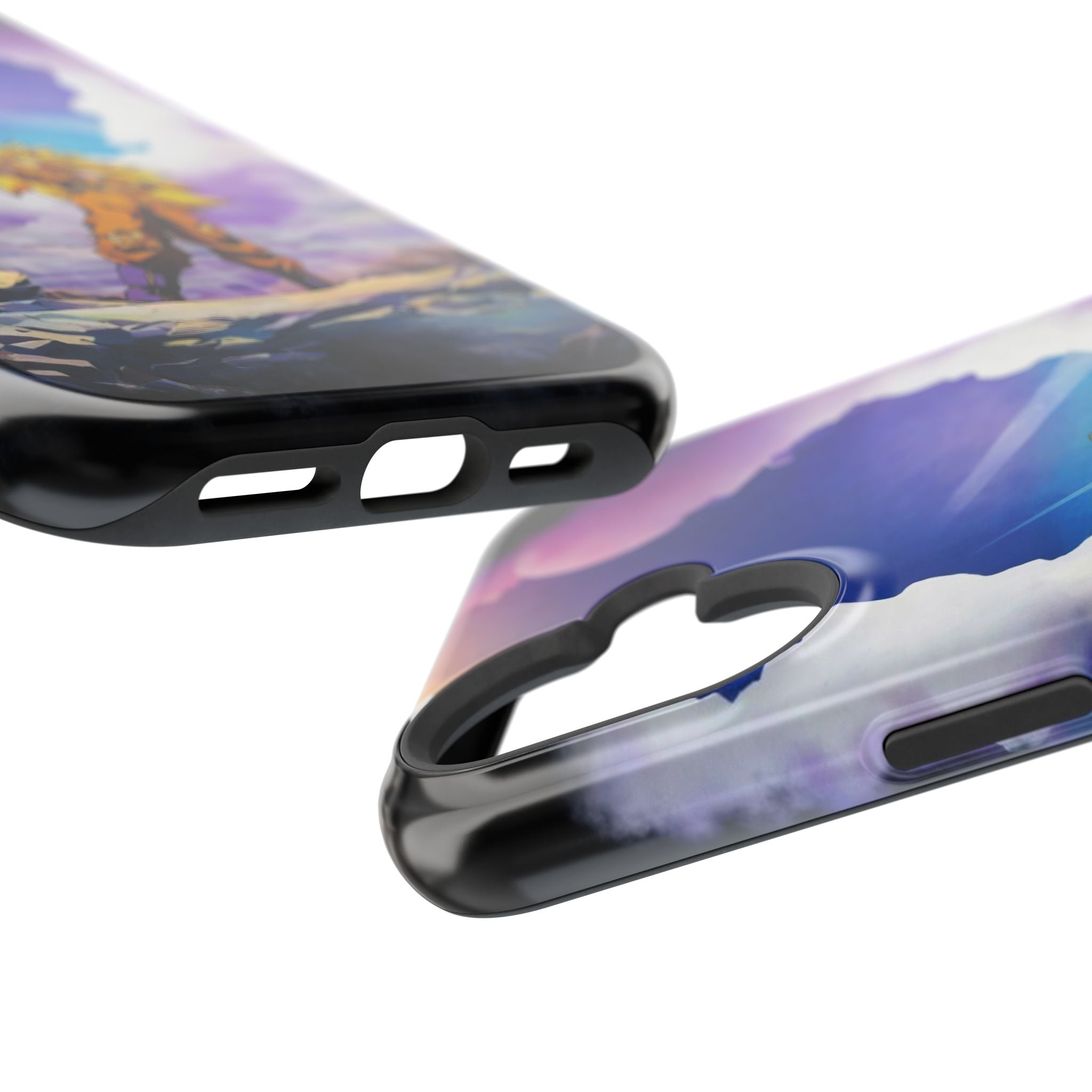Dragon Warrior Power Pose Impact-Resistant Phone Case