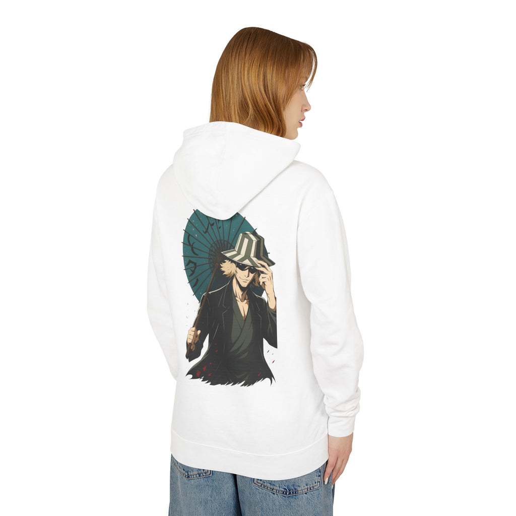 Unisex Lightweight Hooded Sweatshirt with URAHARA Design, Anime Fan Apparel, Casual Streetwear, Gift for Manga Lovers, Cozy Hoodie